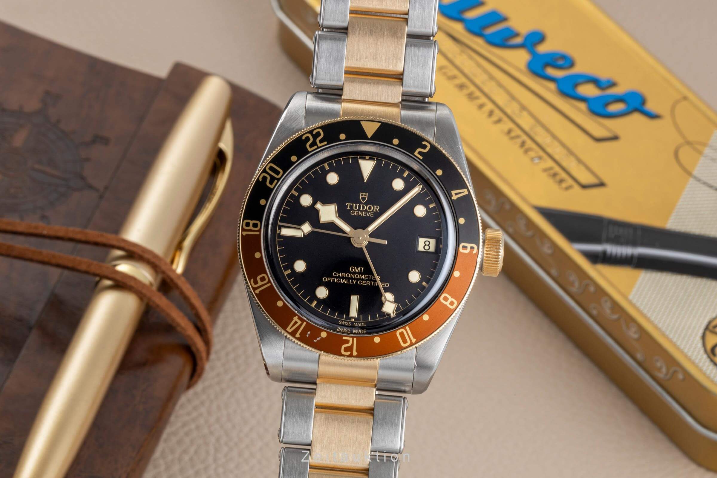 Tudor Black Bay GMT Stahl / Gold Automatik Herrenuhr M79833MN-0001 NP: 6460 € [2501803]