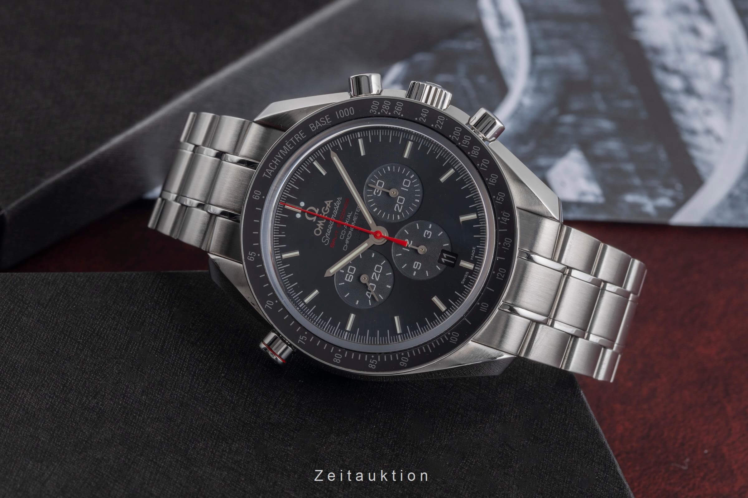 Omega Speedmaster chronograph steel automatic men's watch 311.30.44.51.01.001 LP: 13700EUR  [2501805]