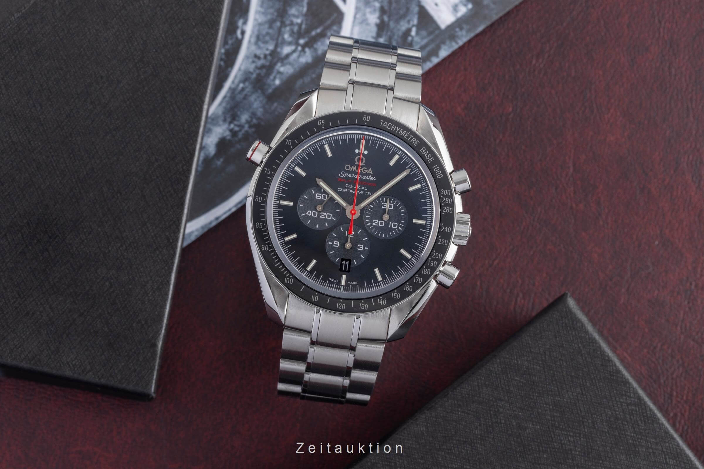 Omega Speedmaster chronograph steel automatic men's watch 311.30.44.51.01.001 LP: 13700EUR  [2501805]