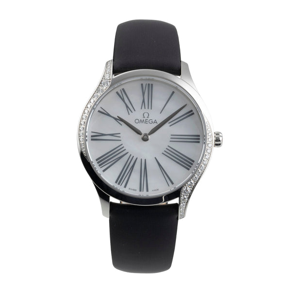 Omega De Ville acero cuarzo reloj para damas  428.17.36.60.05.001 LP: 6000EUR  [2501806]