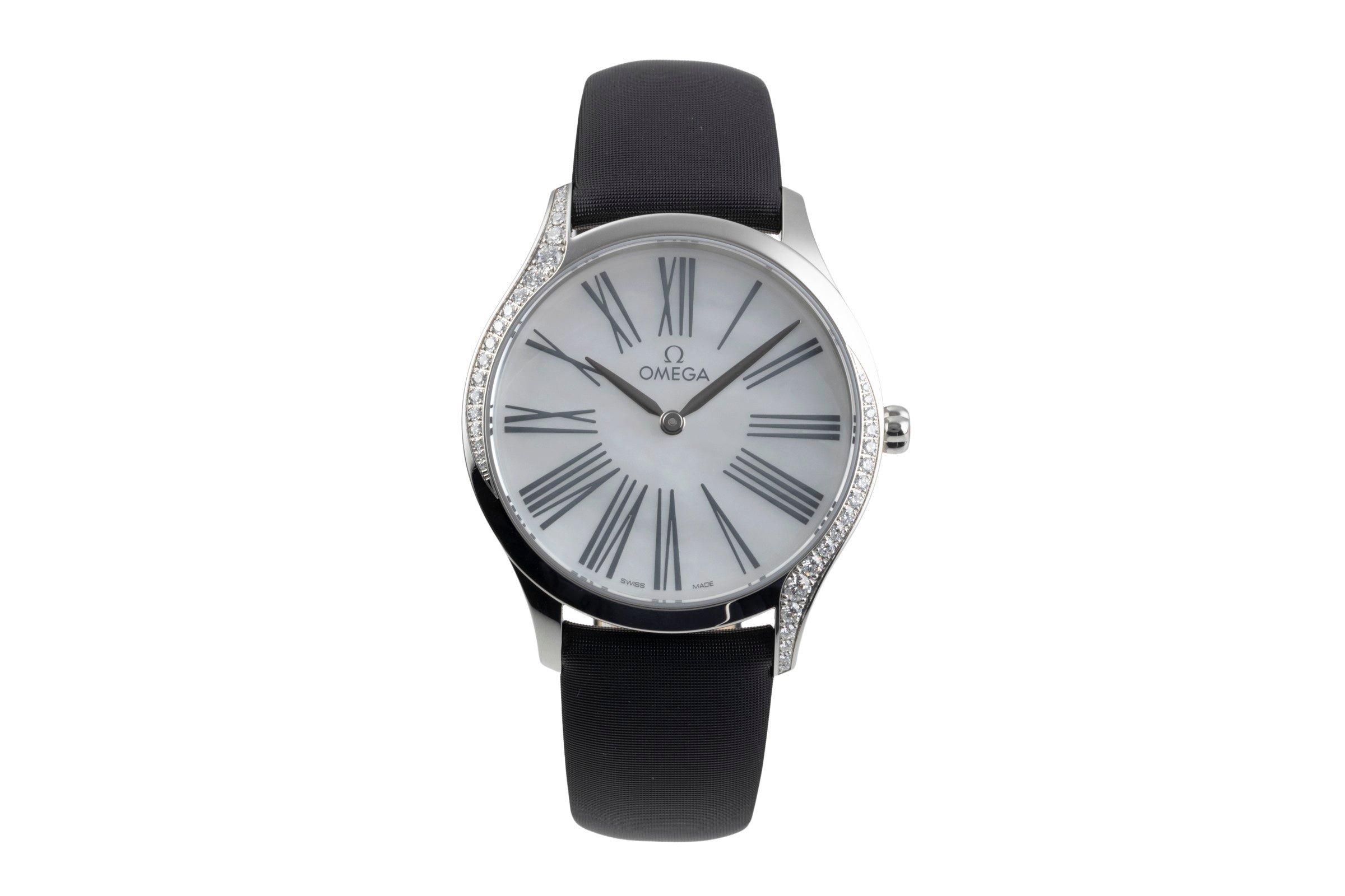 Omega De Ville steel quartz women's watch 428.17.36.60.05.001 LP: 6000EUR  [2501806]
