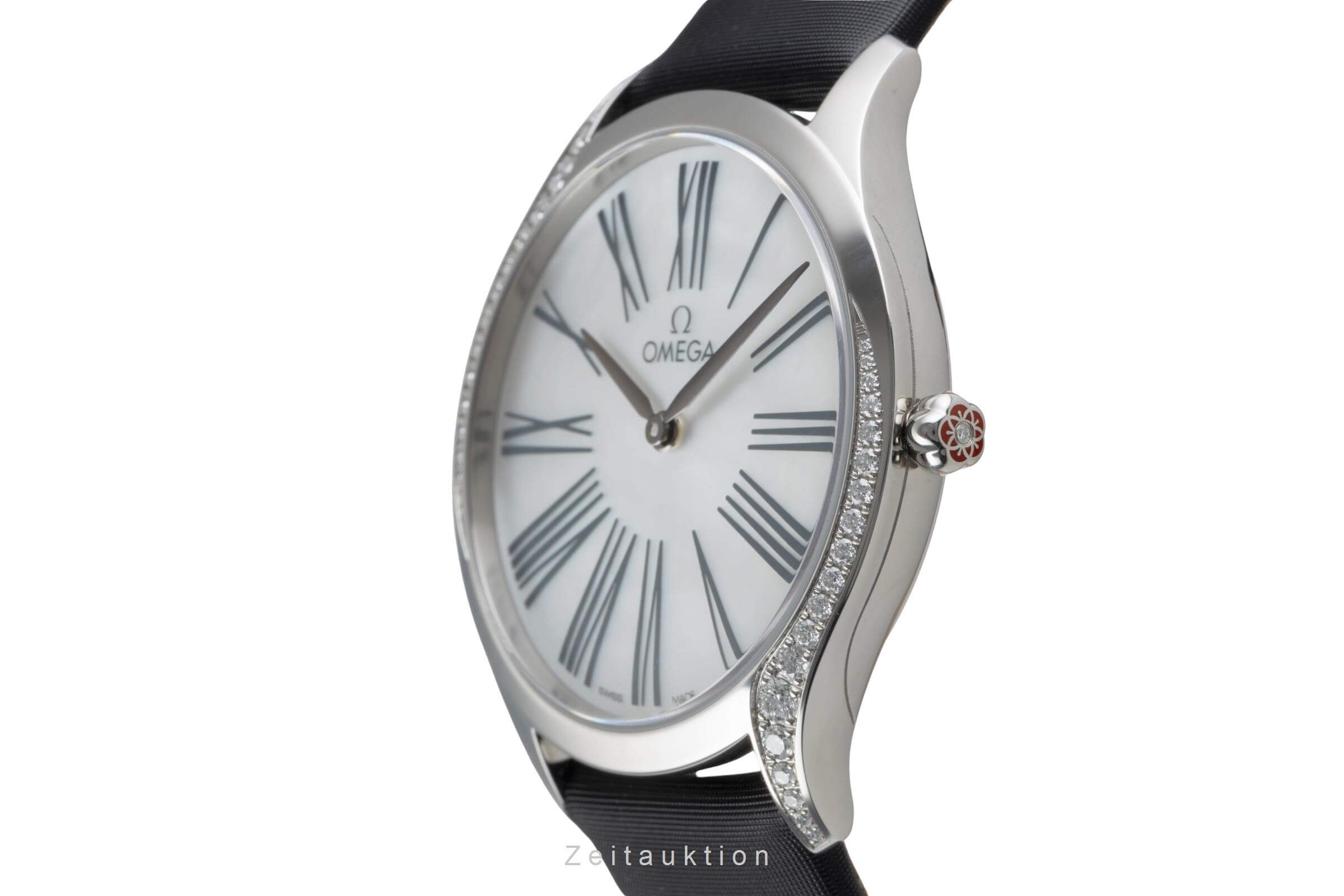 Omega De Ville acero cuarzo reloj para damas  428.17.36.60.05.001 LP: 6000EUR  [2501806]