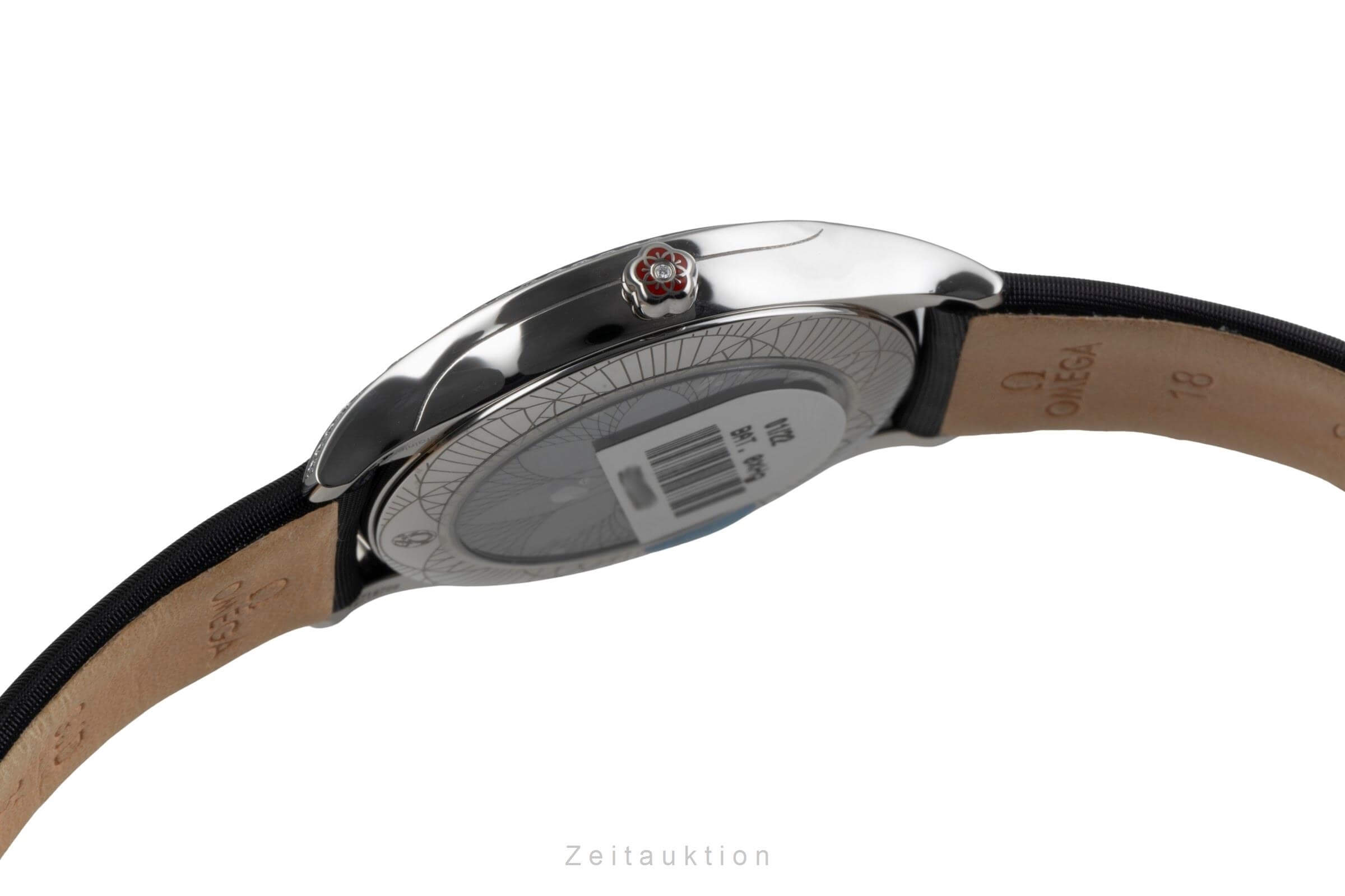 Omega De Ville acero cuarzo reloj para damas  428.17.36.60.05.001 LP: 6000EUR  [2501806]