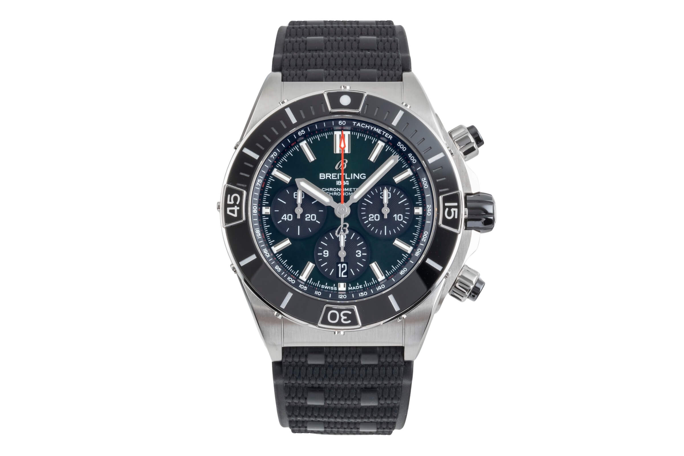 Breitling Chronomat 44 cronografo acciaio automatismo orologio da uomo AB0136251L1S1 LP: 9550EUR  [2501807]