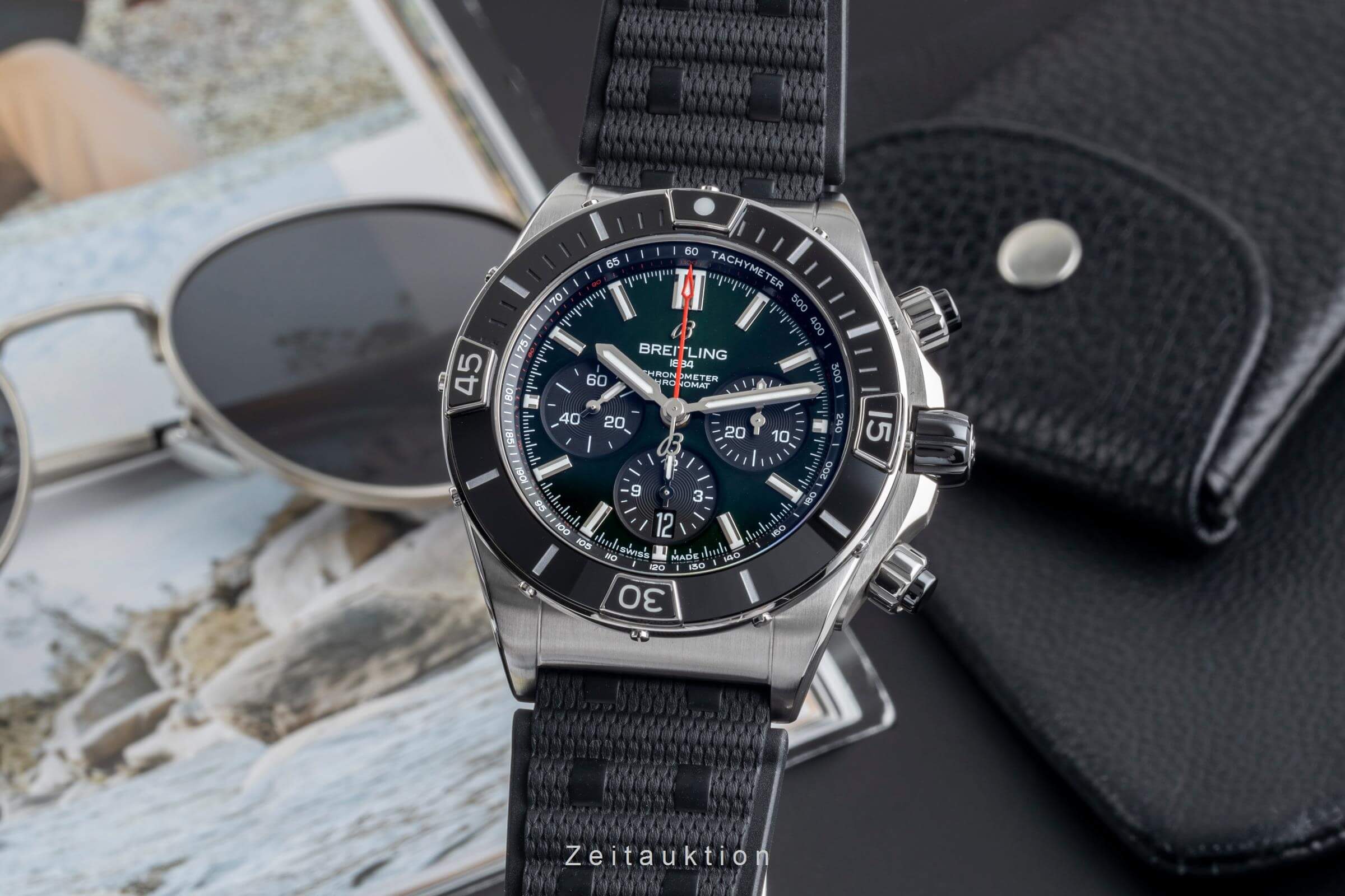 Breitling Chronomat 44 cronografo acciaio automatismo orologio da uomo AB0136251L1S1 LP: 9550EUR  [2501807]