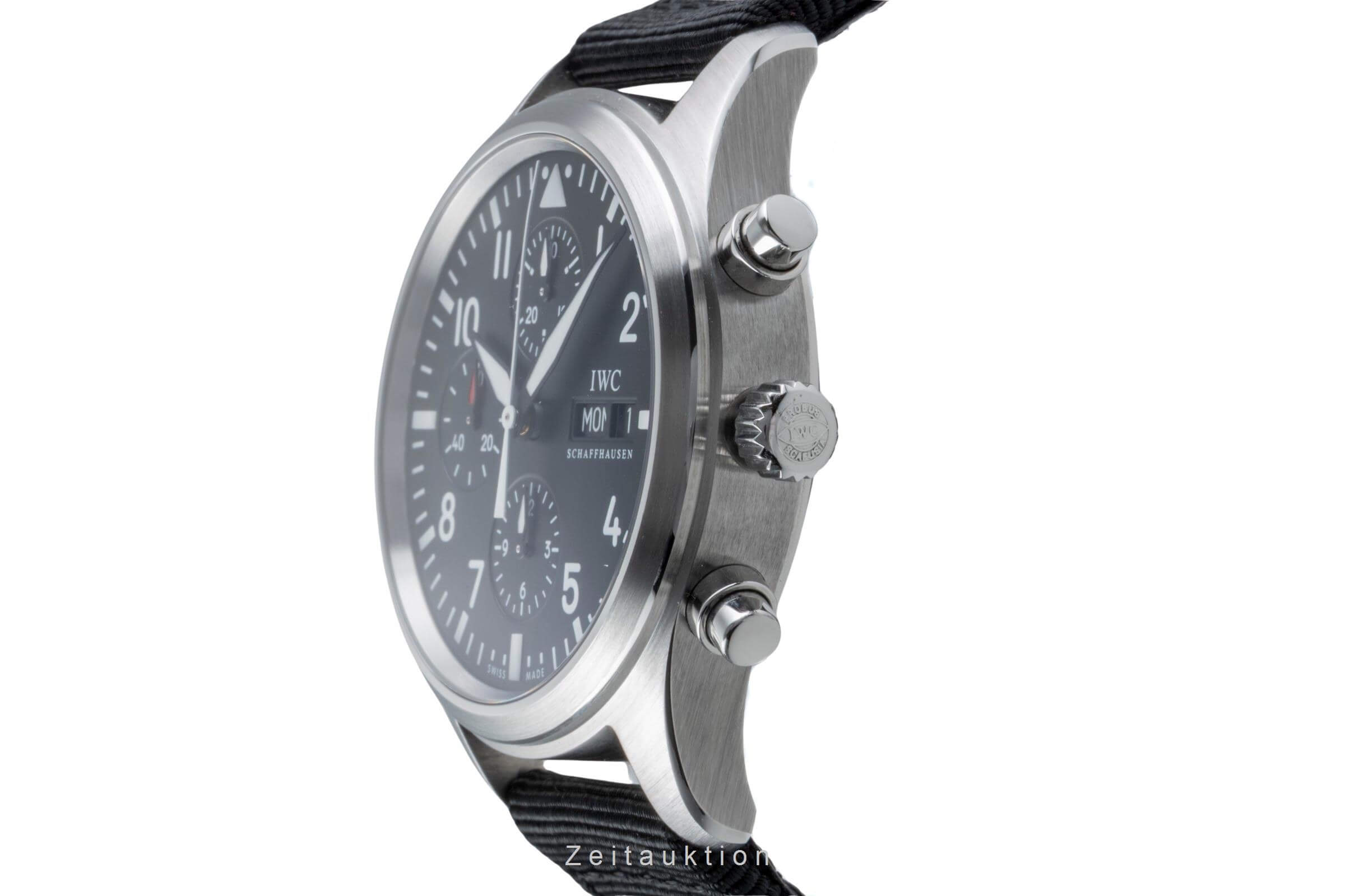 IWC Fliegerchronograph cronografo acciaio automatismo orologio da uomo IW371701  [2501811]