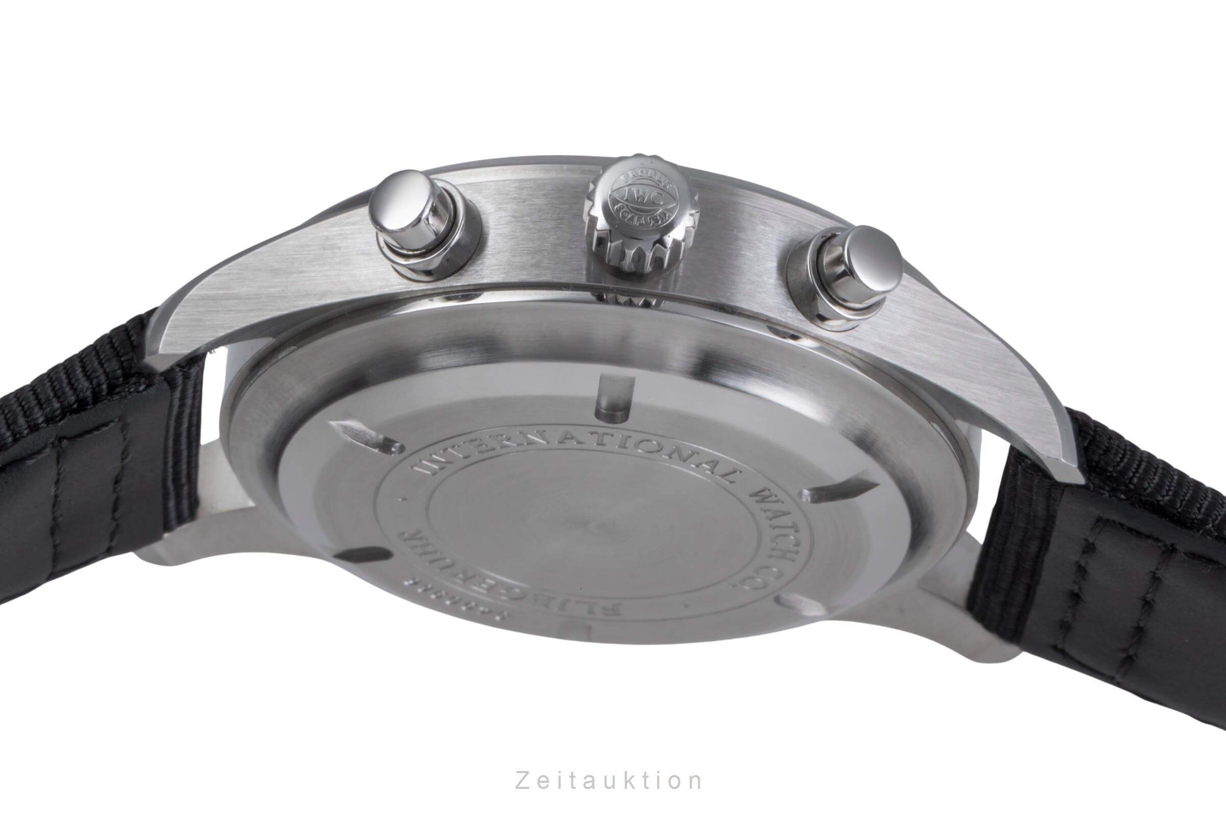 IWC Fliegerchronograph cronografo acciaio automatismo orologio da uomo IW371701  [2501811]