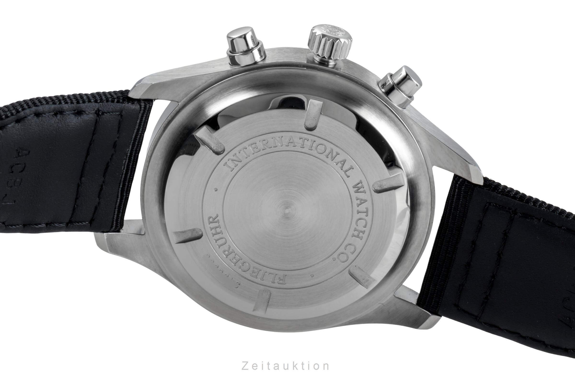 IWC Fliegerchronograph cronografo acciaio automatismo orologio da uomo IW371701  [2501811]