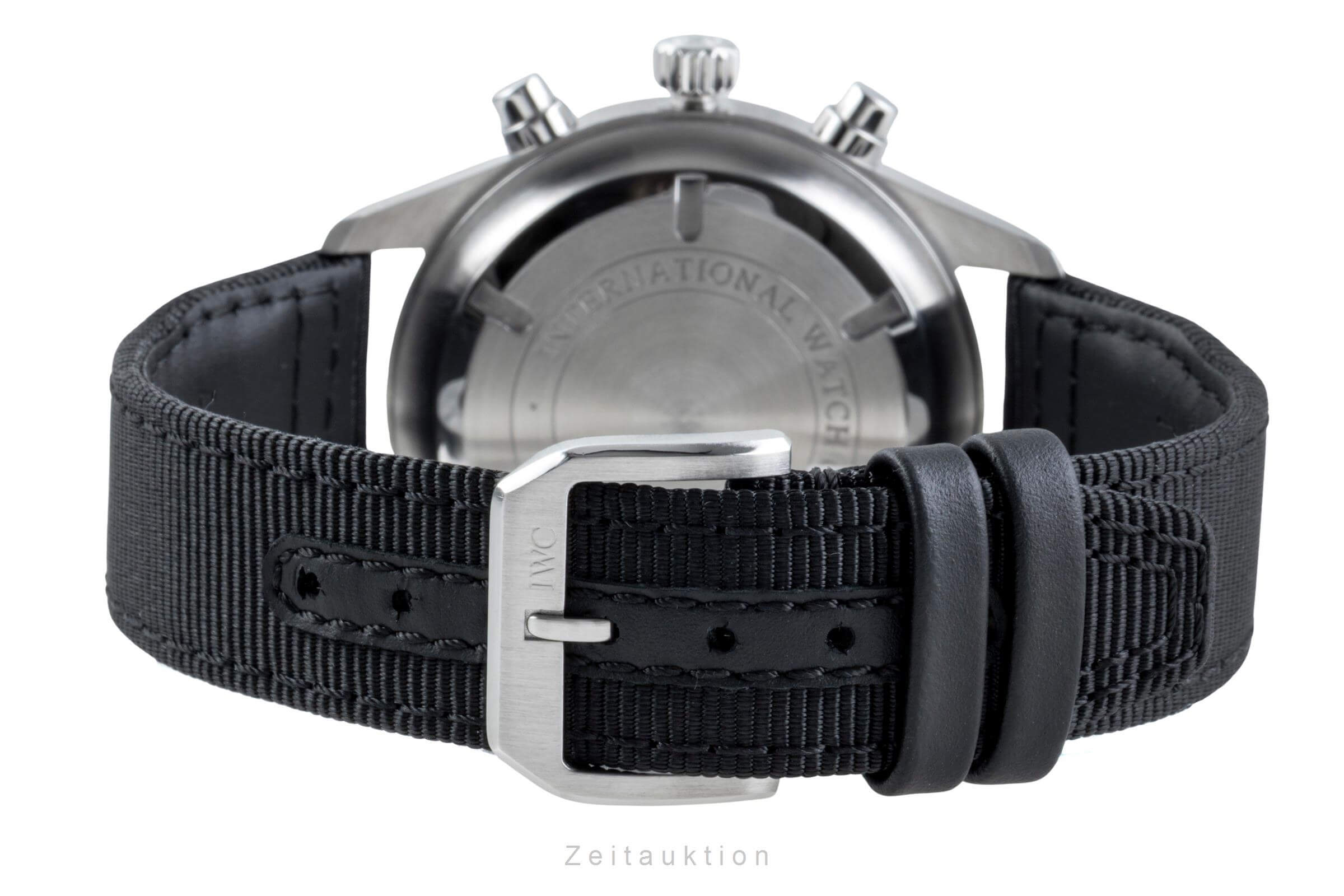 IWC Fliegerchronograph cronografo acciaio automatismo orologio da uomo IW371701  [2501811]