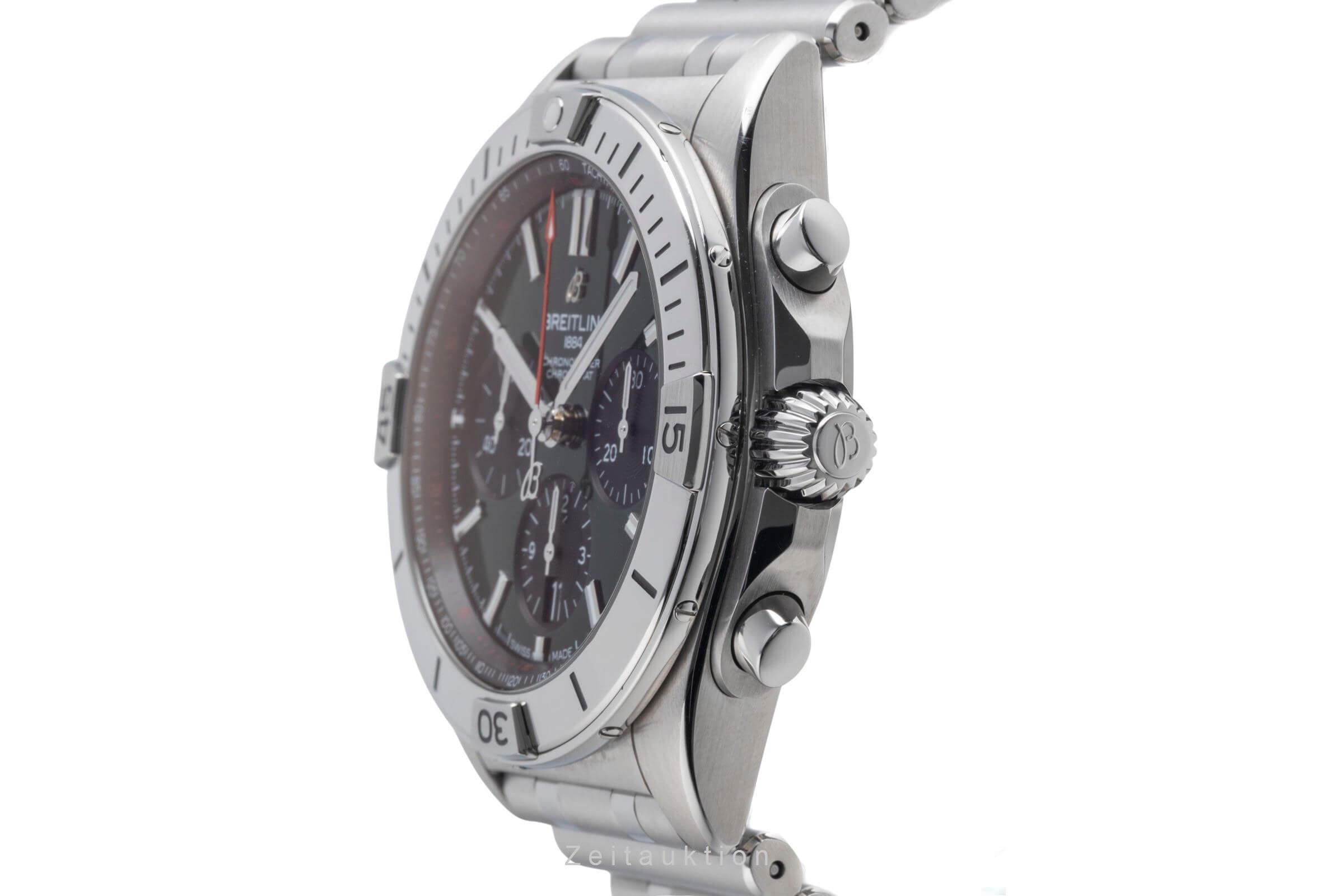 Breitling Chronomat chronograph steel automatic men's watch AB01343A1L1A1 LP: 8900EUR  [2501814]