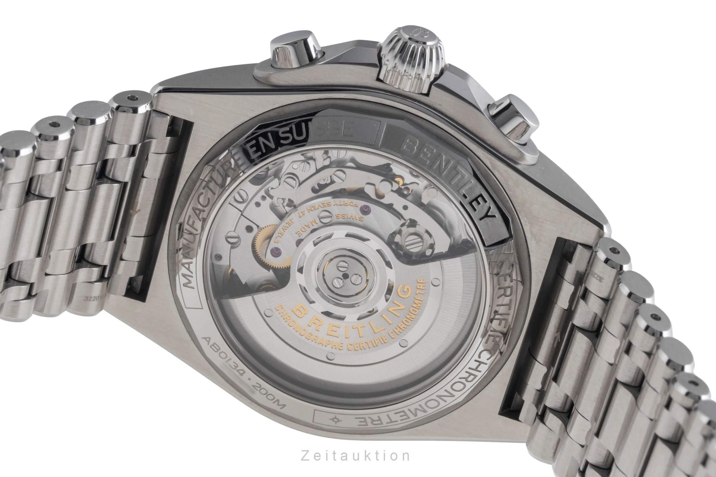 Breitling Chronomat chronograph steel automatic men's watch AB01343A1L1A1 LP: 8900EUR  [2501814]