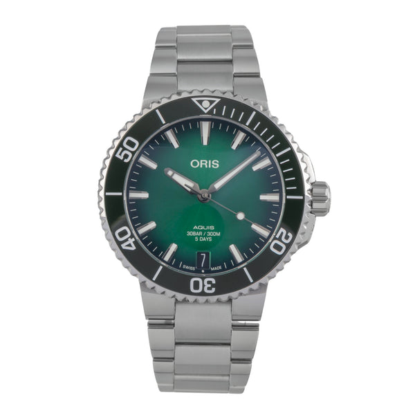 Oris Aquis Date steel automatic men's watch 01 400 7769 4157 LP: 3700EUR  [2501815]