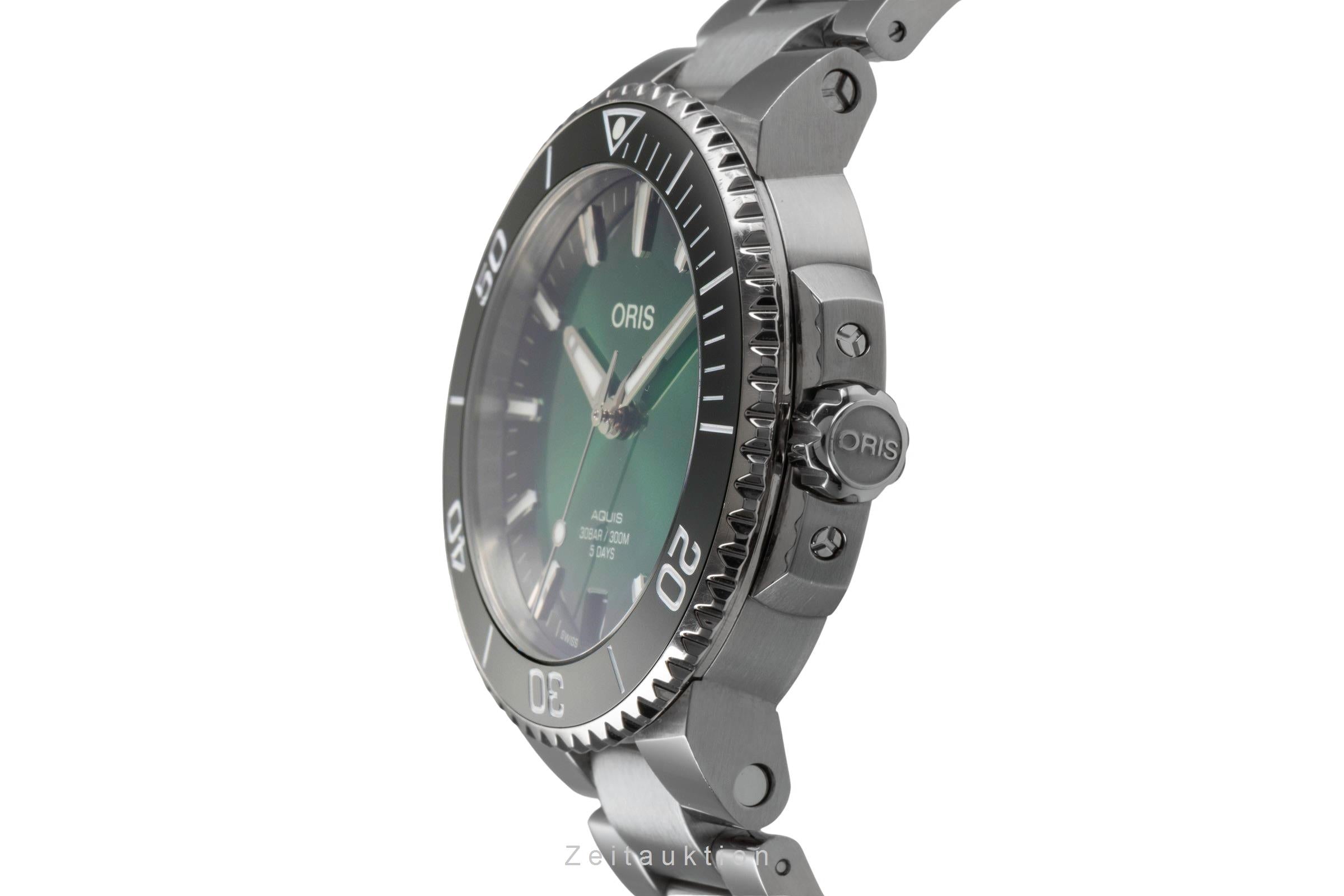 Oris Aquis Date steel automatic men's watch 01 400 7769 4157 LP: 3700EUR  [2501815]