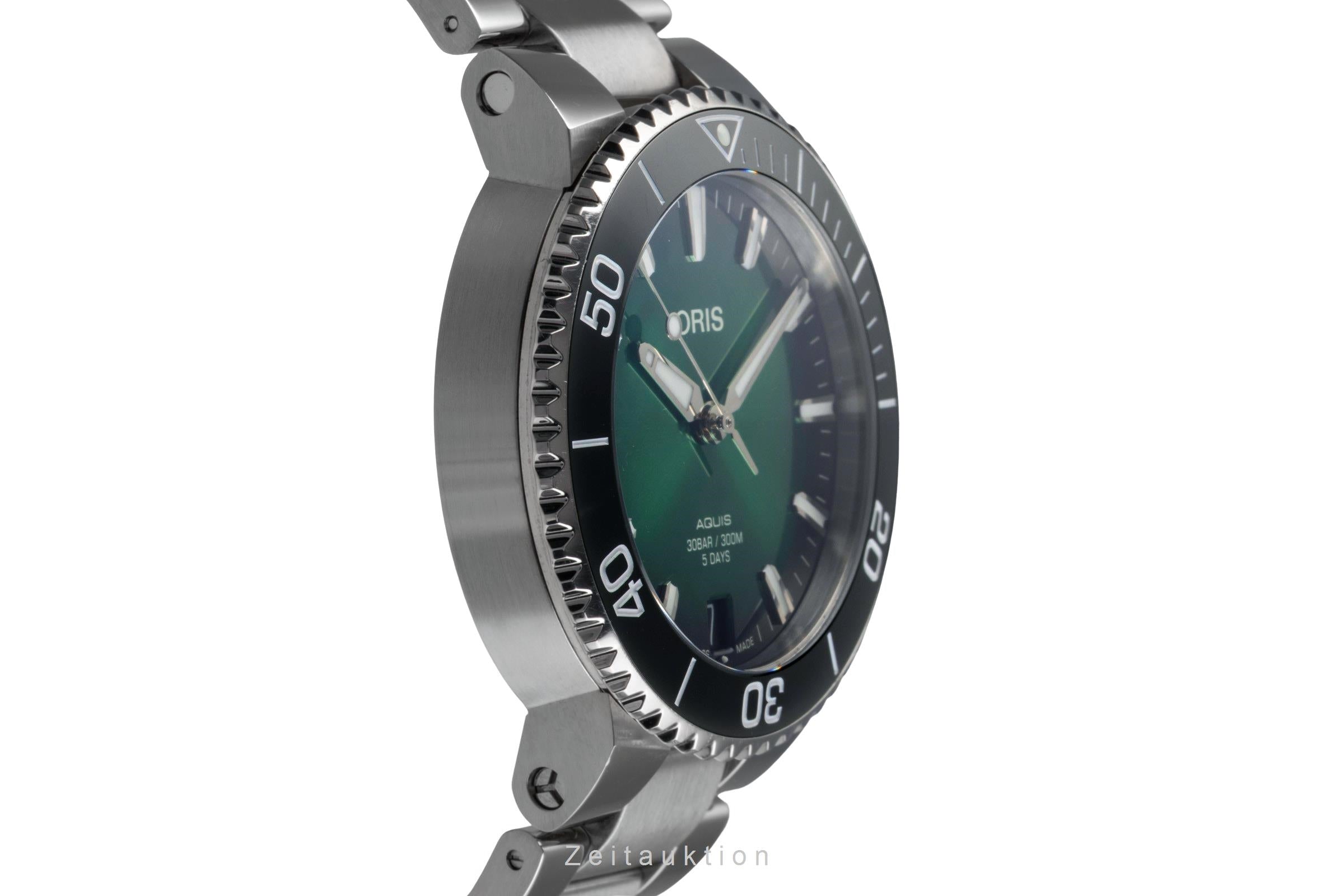 Oris Aquis Date steel automatic men's watch 01 400 7769 4157 LP: 3700EUR  [2501815]