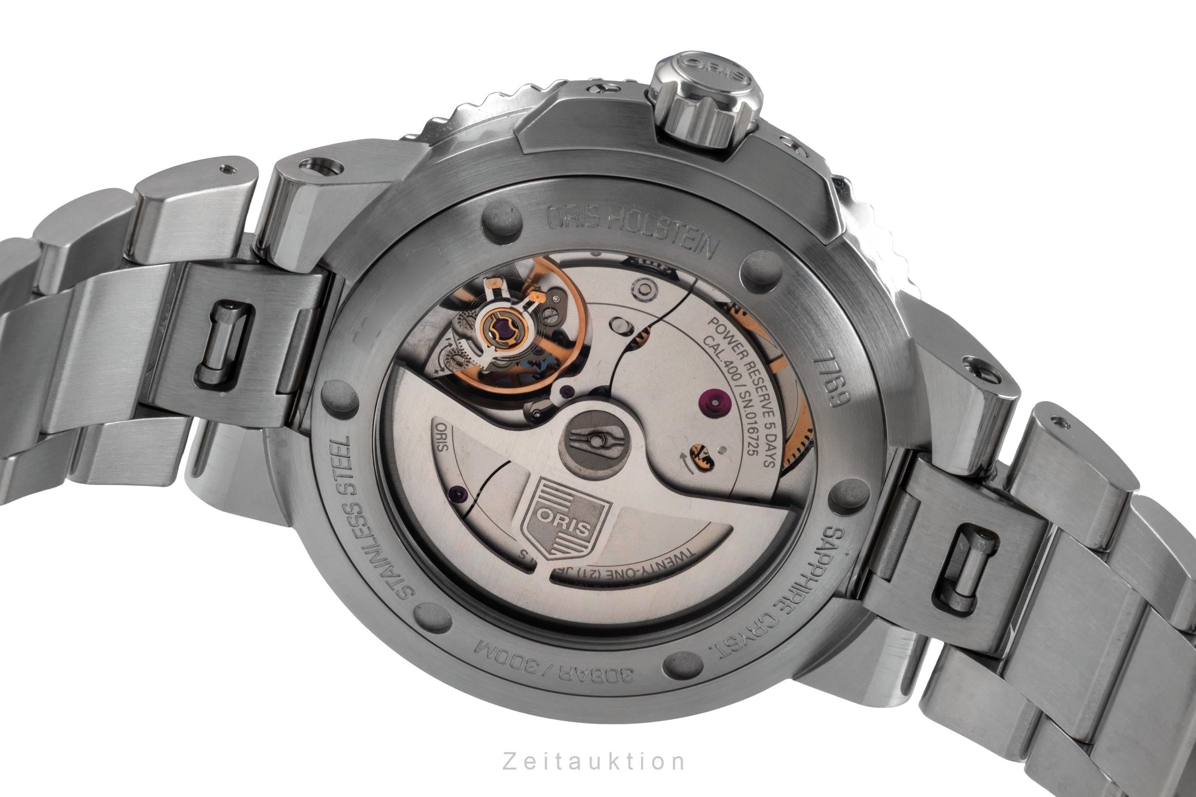 Oris Aquis Date steel automatic men's watch 01 400 7769 4157 LP: 3700EUR  [2501815]