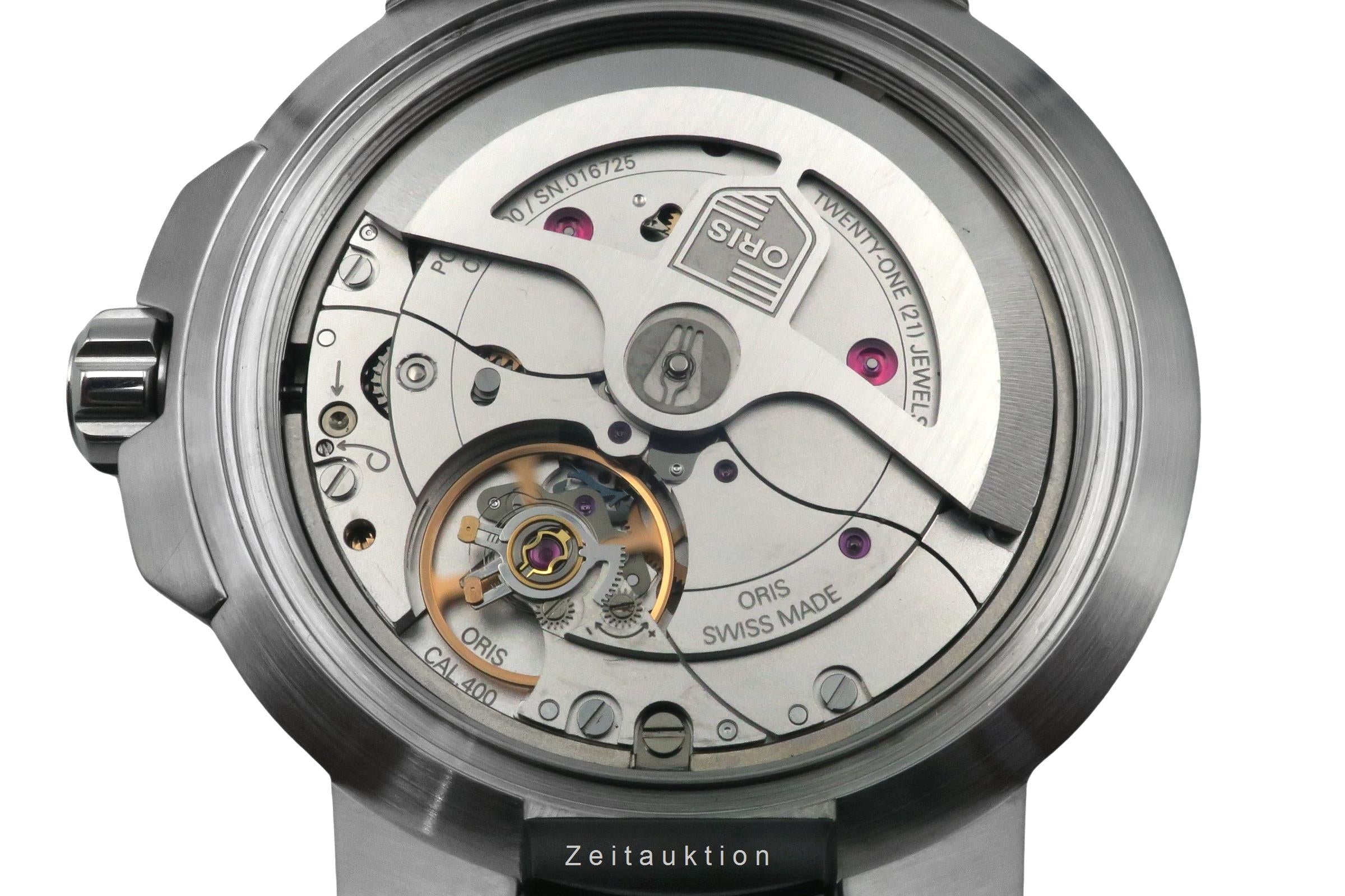 Oris Aquis Date steel automatic men's watch 01 400 7769 4157 LP: 3700EUR  [2501815]