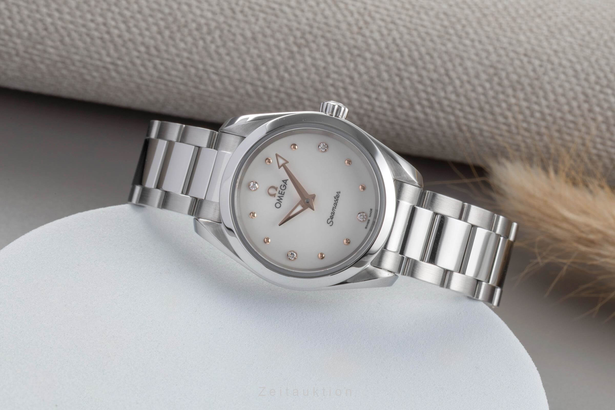 Omega Seamaster acciaio quarzo orologio da donna 220.10.28.60.54.001 LP: 3600EUR  [2501819]