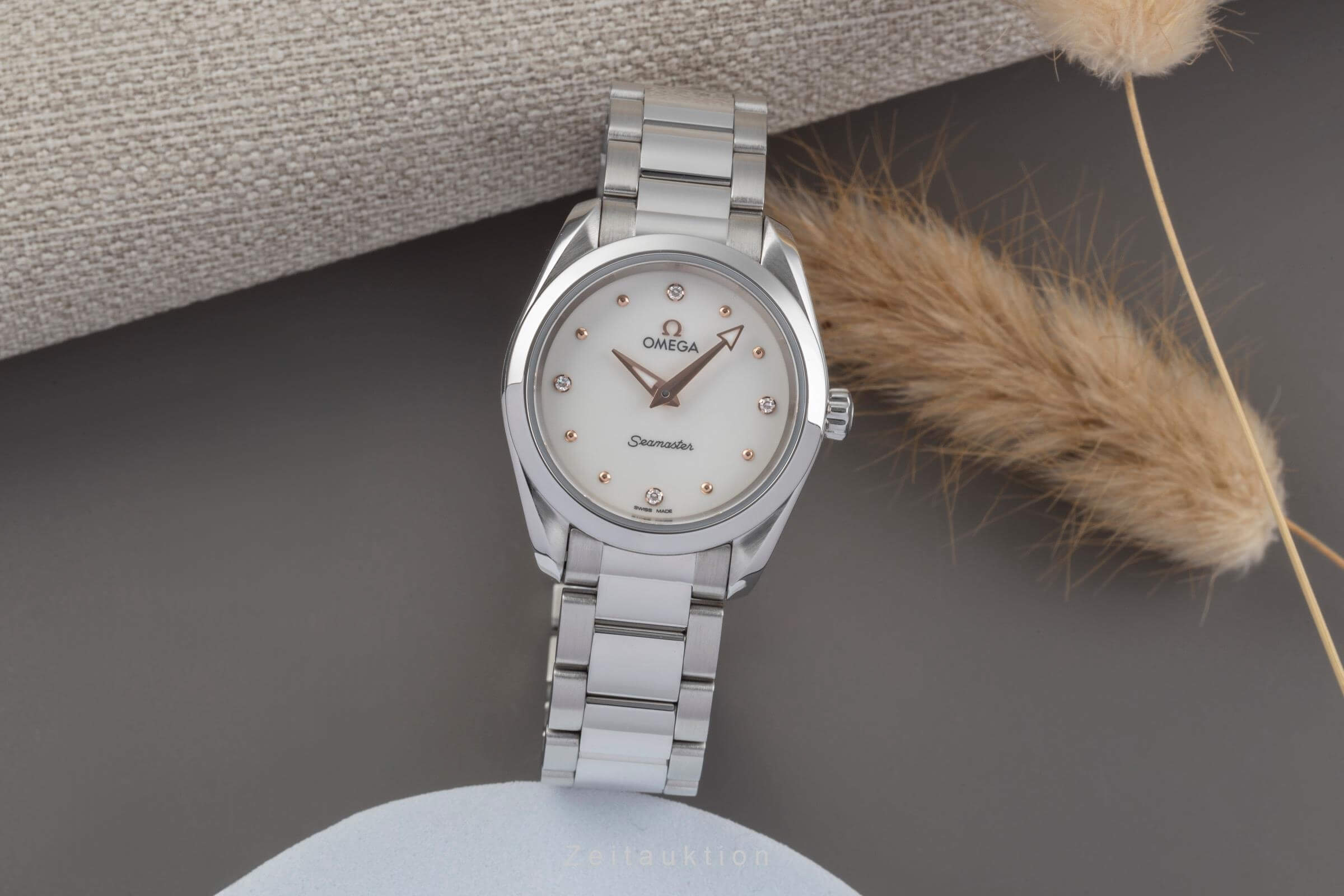 Omega Seamaster acciaio quarzo orologio da donna 220.10.28.60.54.001 LP: 3600EUR  [2501819]