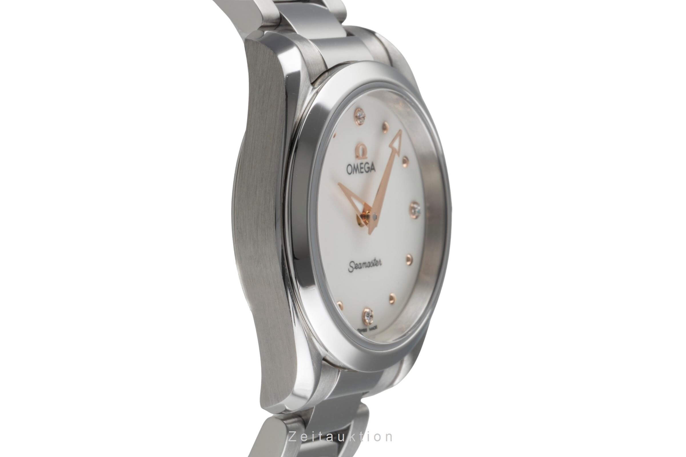 Omega Seamaster steel quartz Kal. 4061 Ref. 220.10.28.60.54.001
