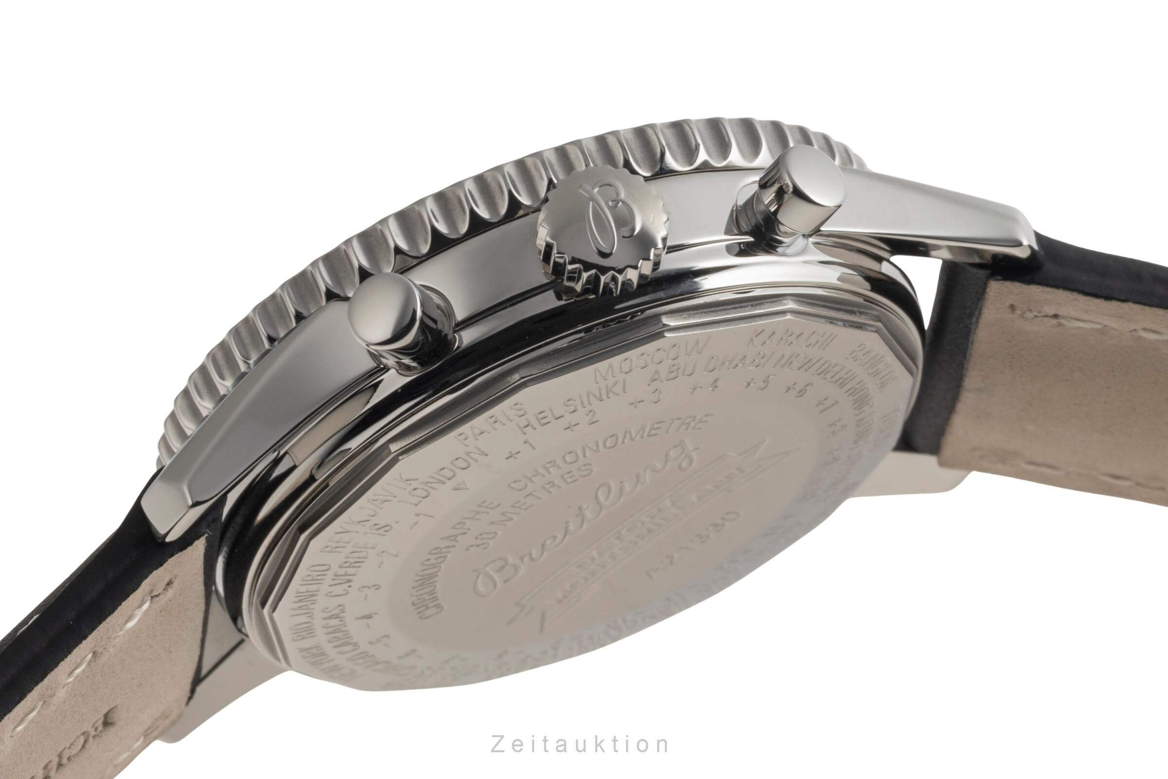 Breitling Montbrillant Datora  cronografo acciaio automatismo orologio da uomo A21330  [2501820]