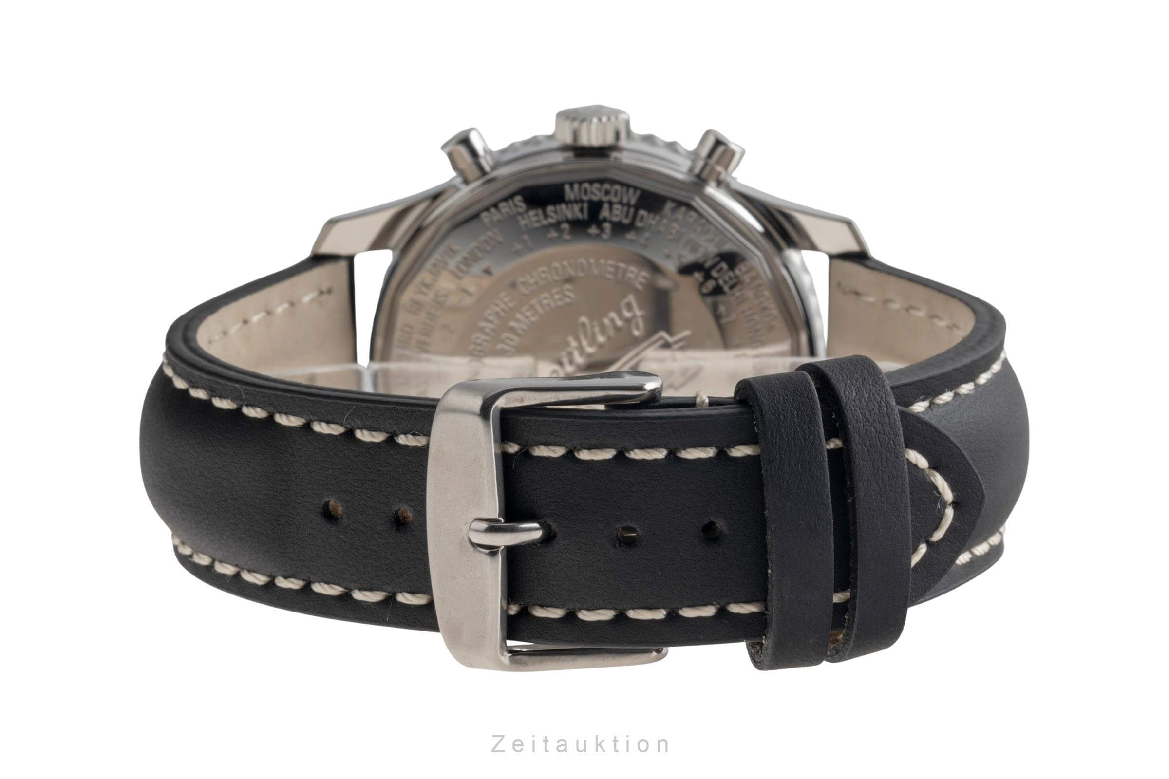 Breitling Montbrillant Datora  cronografo acciaio automatismo orologio da uomo A21330  [2501820]