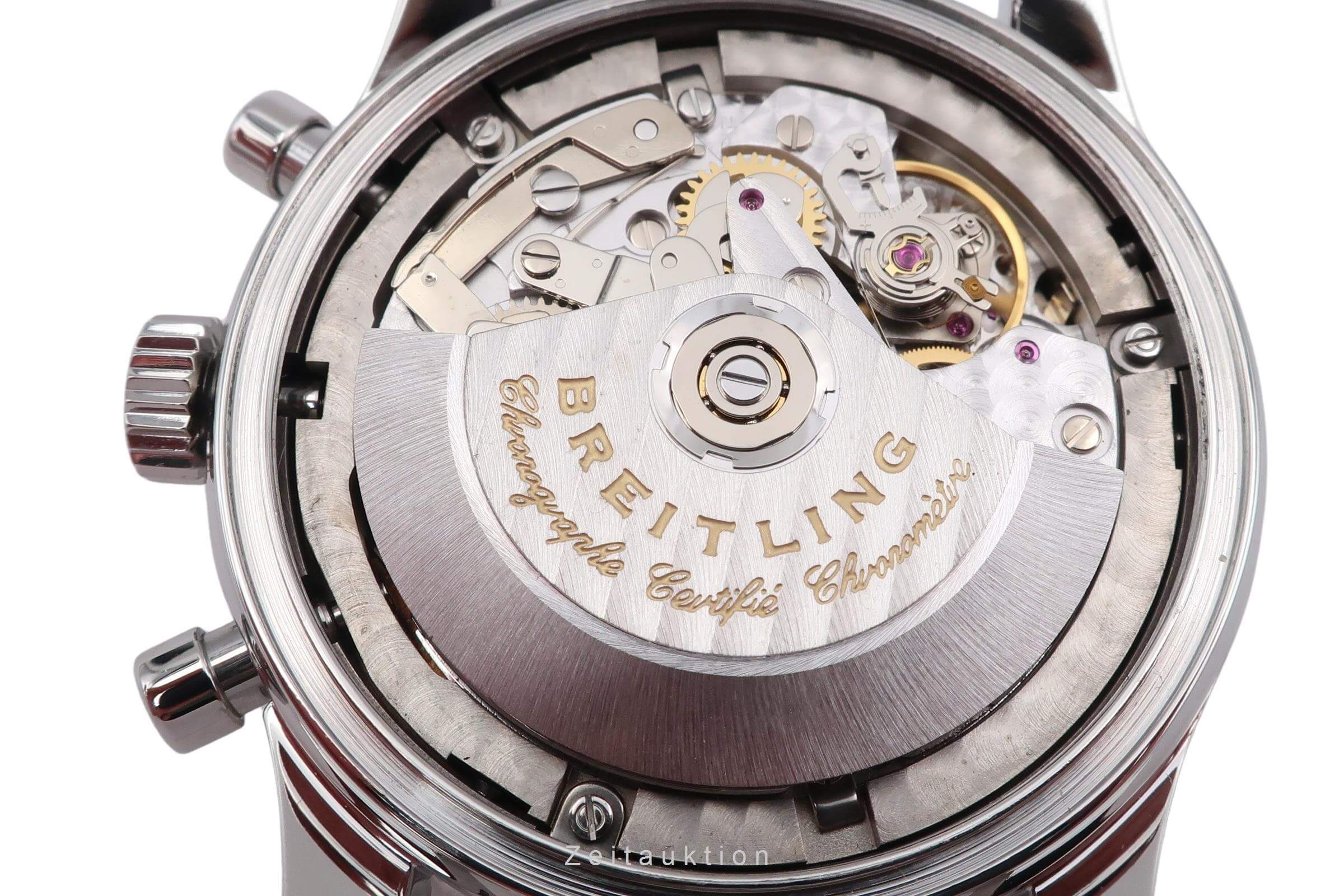 Breitling Montbrillant Datora  cronografo acciaio automatismo orologio da uomo A21330  [2501820]