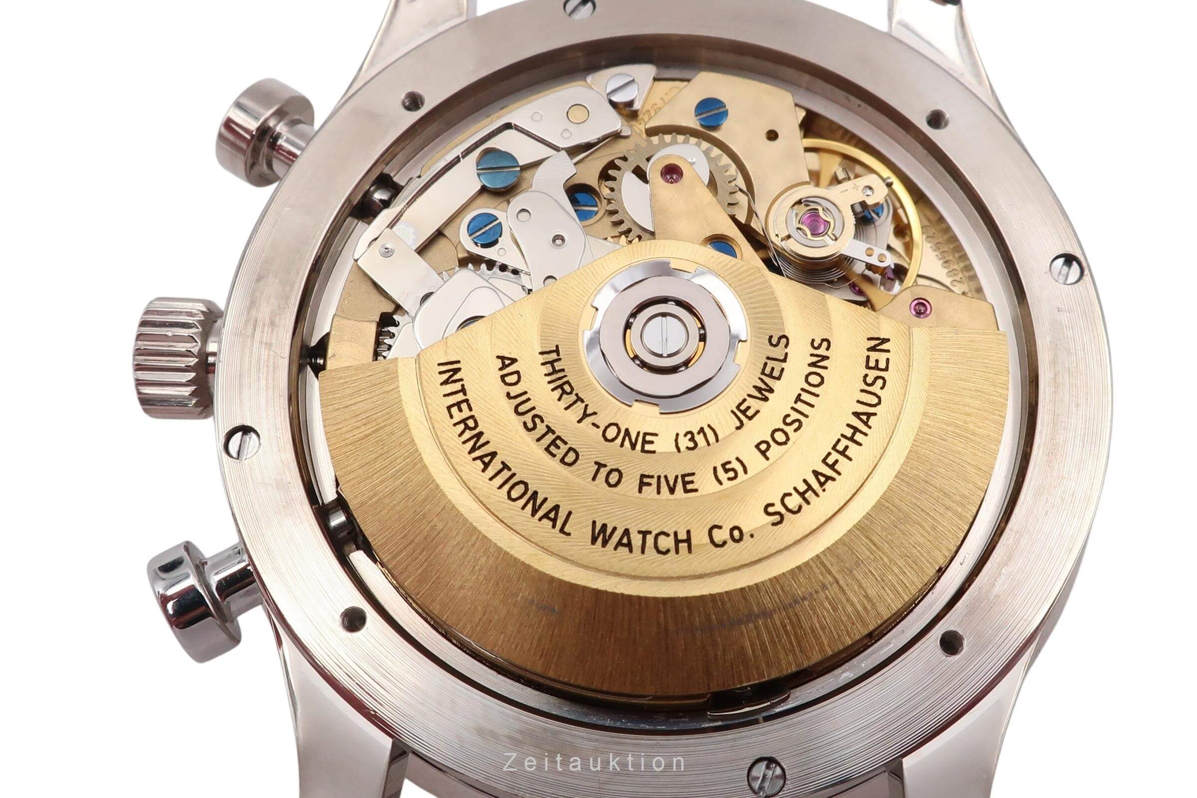 IWC Portugieser chronograph 18 ct white gold automatic men's watch IW371412  [2501822]