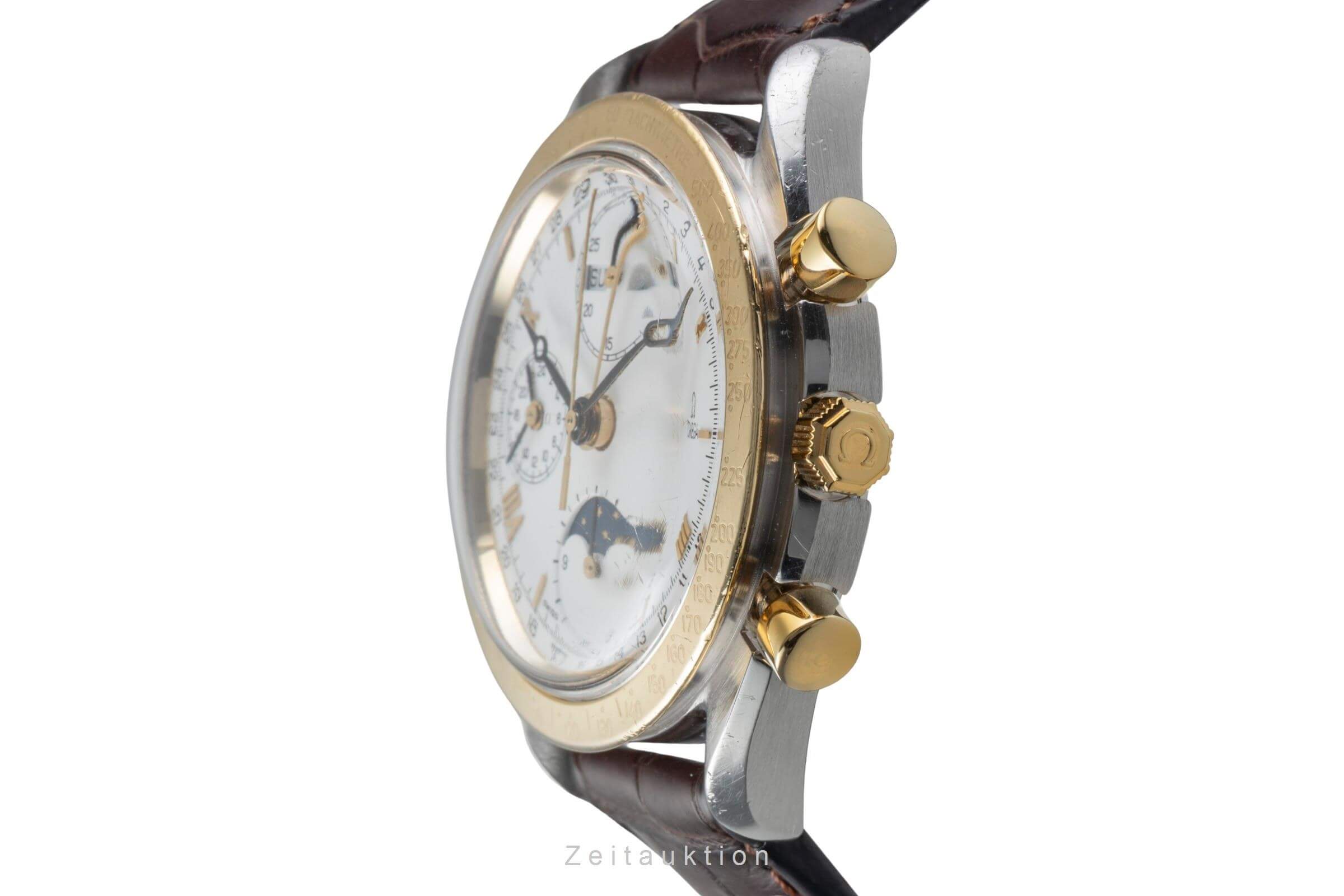 Omega Speedmaster cronografo acciaio / oro automatismo orologio da uomo 3730.20.80  [2501825]