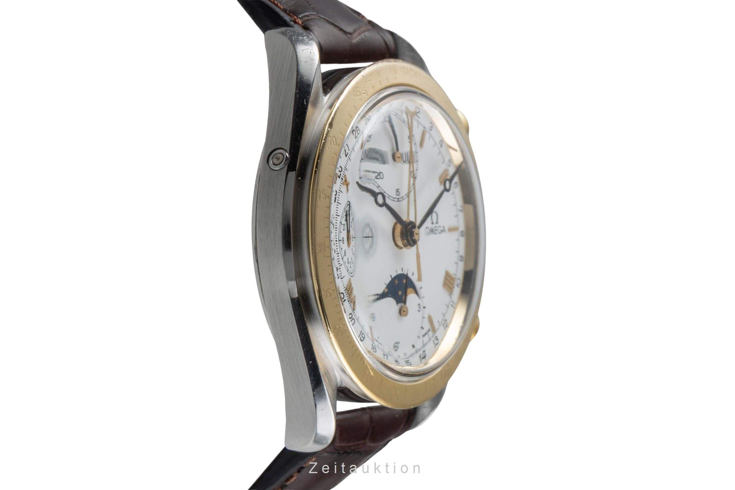 Omega Speedmaster cronografo acciaio / oro automatismo orologio da uomo 3730.20.80  [2501825]