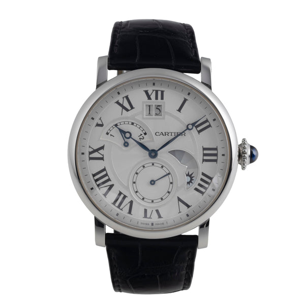 Cartier Rotonde de Cartier acciaio automatismo orologio da uomo W1556368 LP: 11400EUR  [2501836]