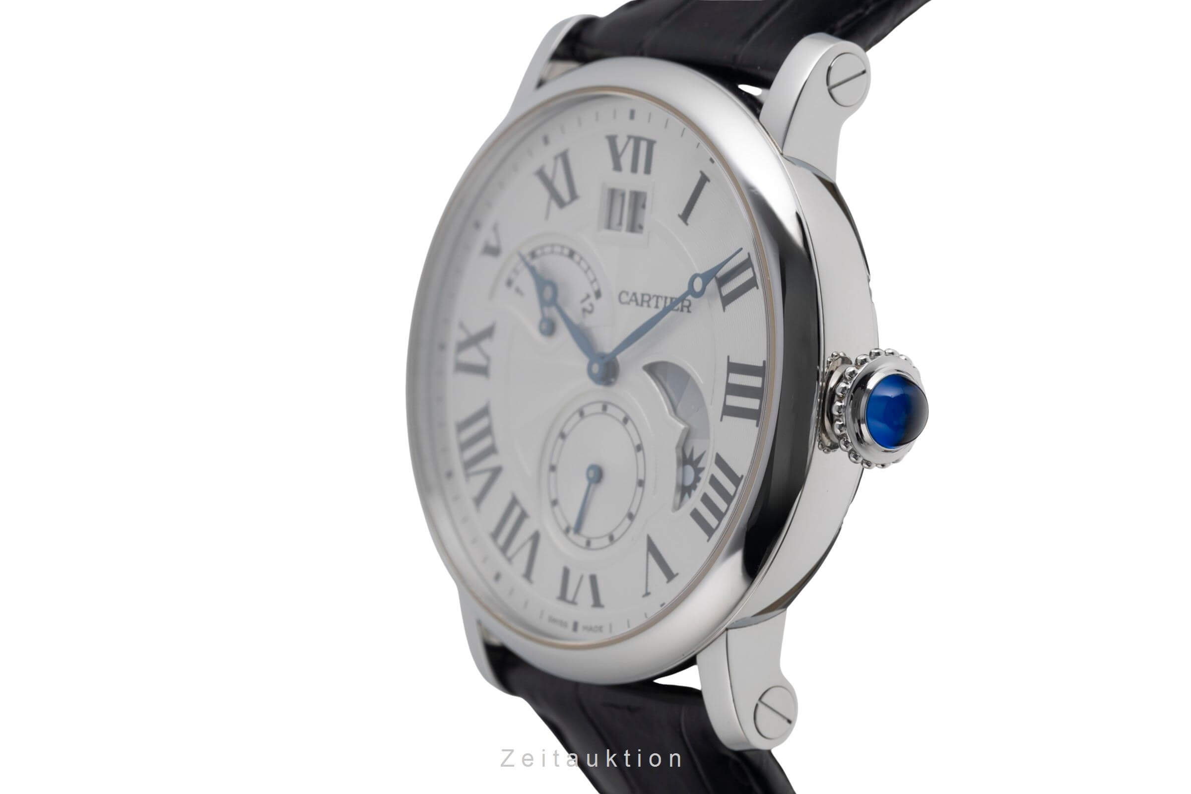 Cartier Rotonde de Cartier acciaio automatismo orologio da uomo W1556368 LP: 11400EUR  [2501836]