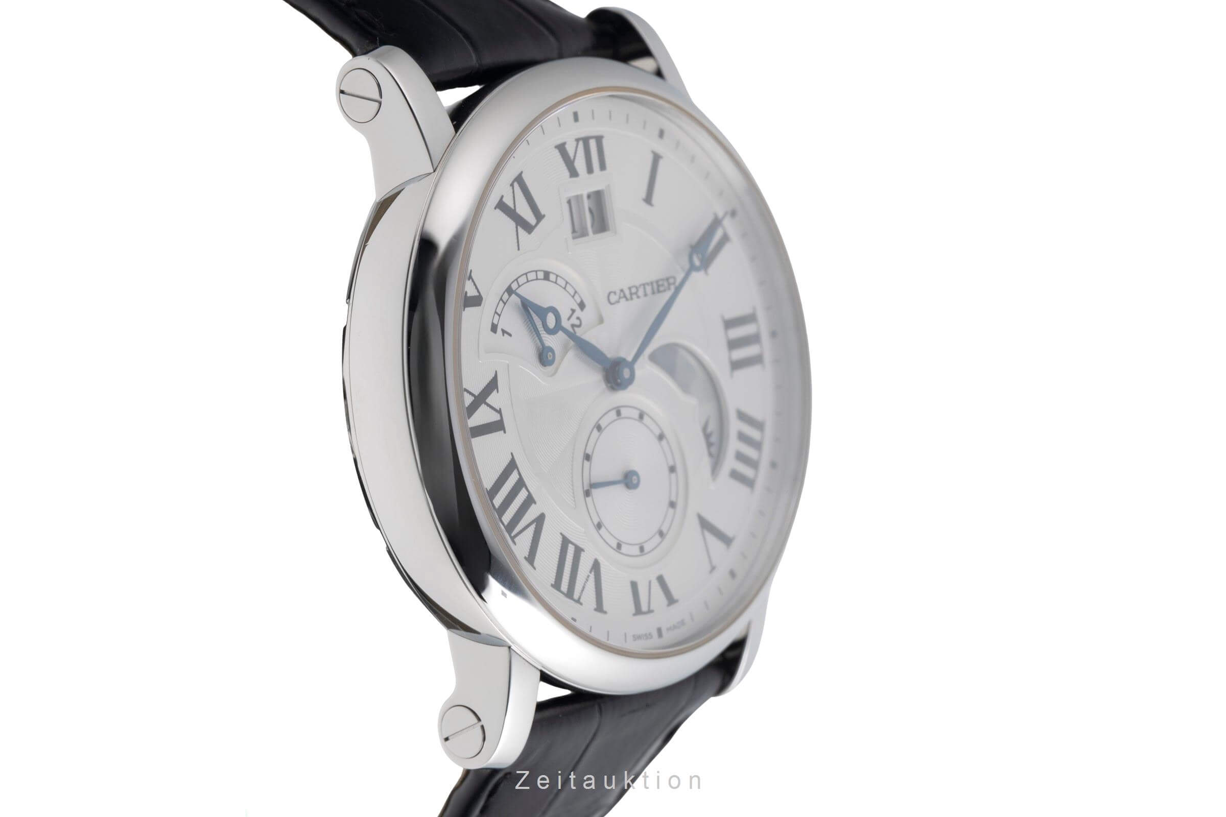 Cartier Rotonde de Cartier acciaio automatismo orologio da uomo W1556368 LP: 11400EUR  [2501836]