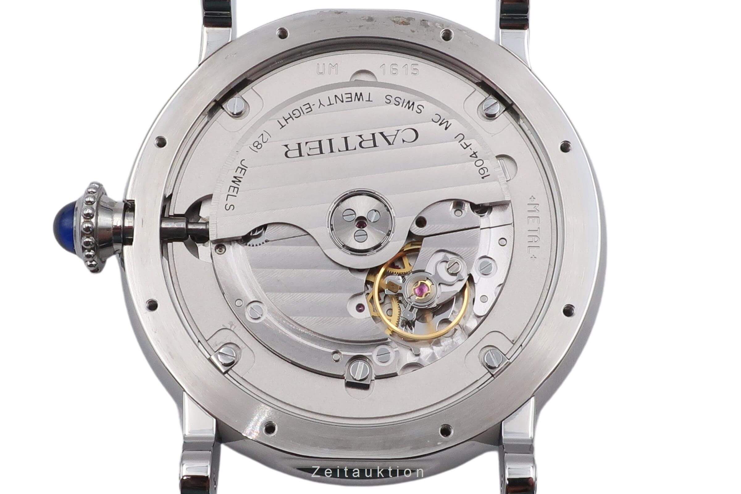 Cartier Rotonde de Cartier acciaio automatismo orologio da uomo W1556368 LP: 11400EUR  [2501836]