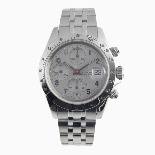 Tudor Prince Date cronógrafo acero automático reloj para caballeros 79280P  [2501846]