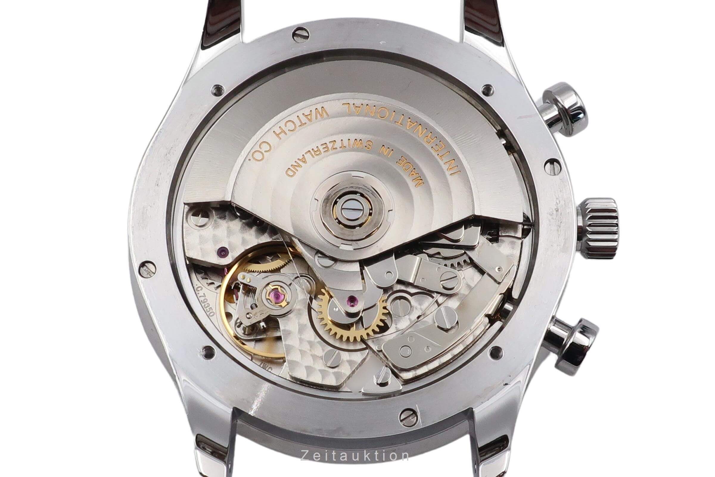 IWC Portugieser cronografo acciaio automatismo orologio da uomo IW371401 LP: 9100EUR  [2501847]