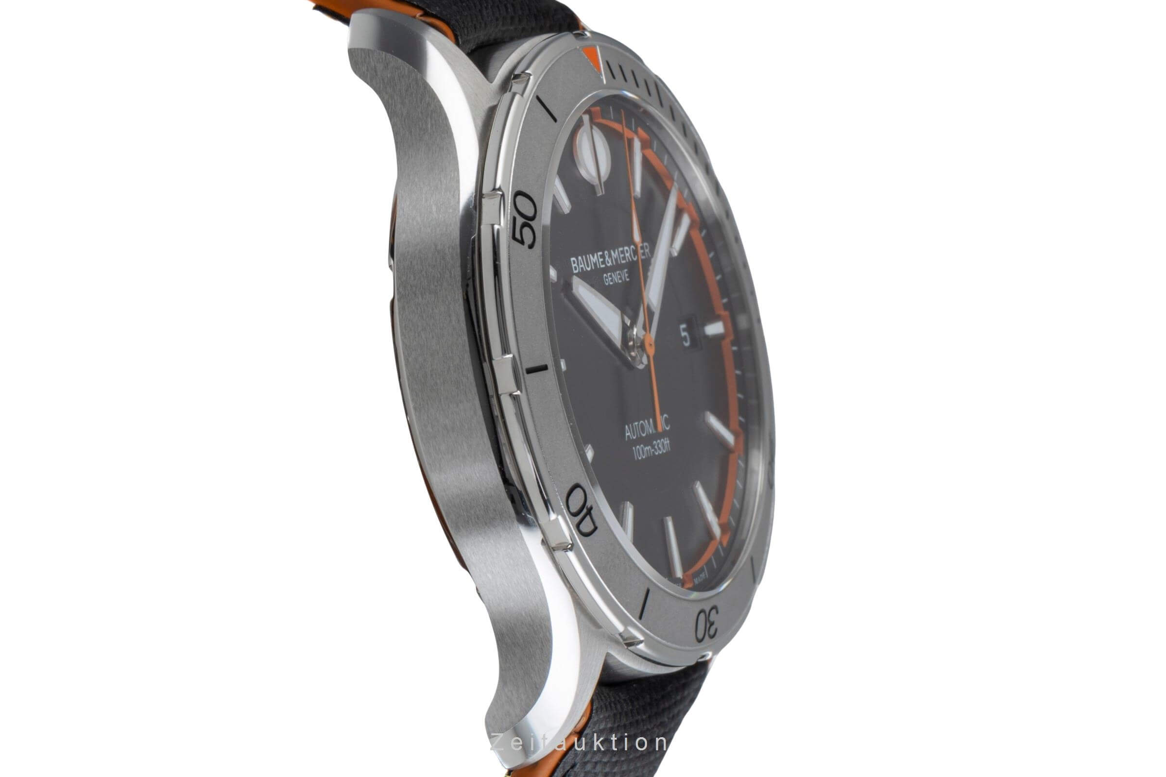 Baume & Mercier Clifton acier automatique montre pour hommes MOA10338   65819 LP: 2500EUR  [2501853]