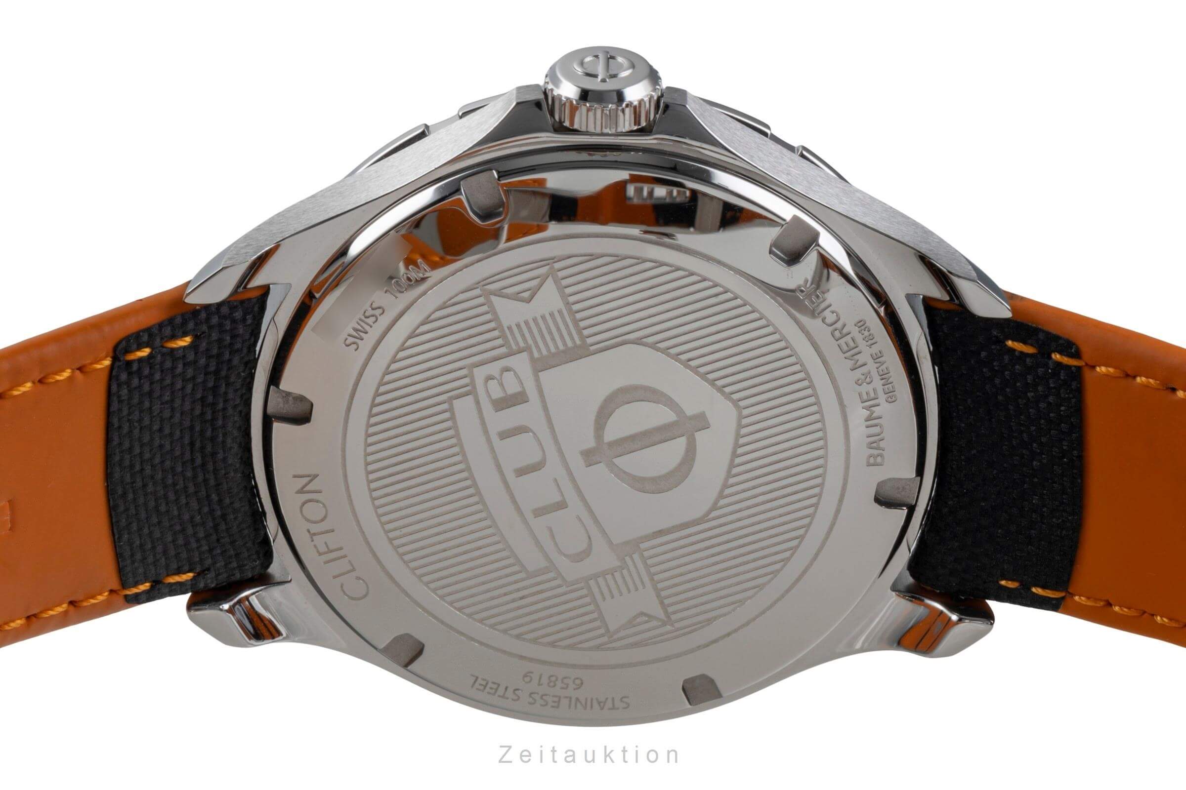 Baume & Mercier Clifton acier automatique montre pour hommes MOA10338   65819 LP: 2500EUR  [2501853]