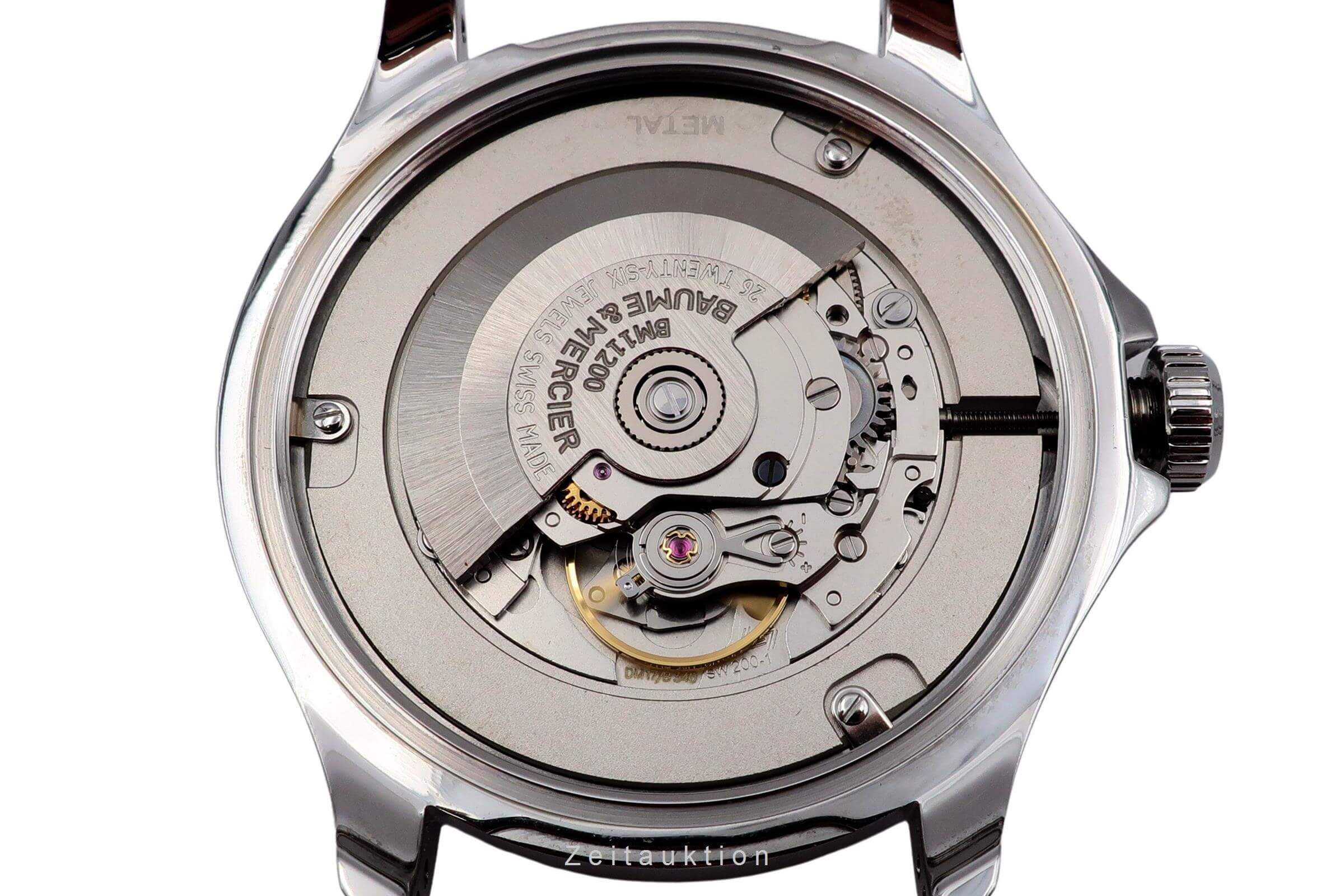 Baume & Mercier Clifton acier automatique montre pour hommes MOA10338   65819 LP: 2500EUR  [2501853]