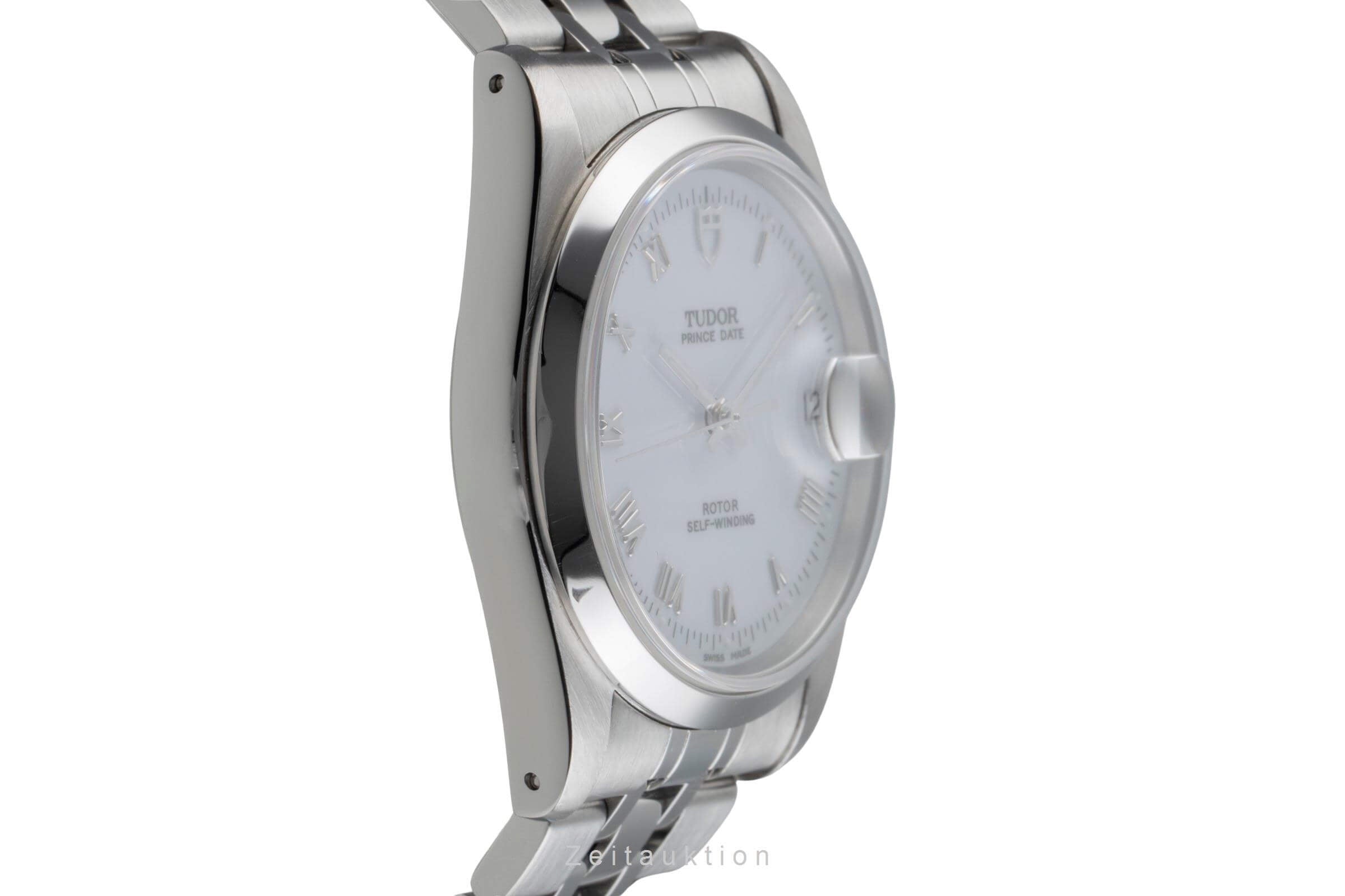 Tudor Prince Date acero automático reloj para caballeros 74000N  [2501854]