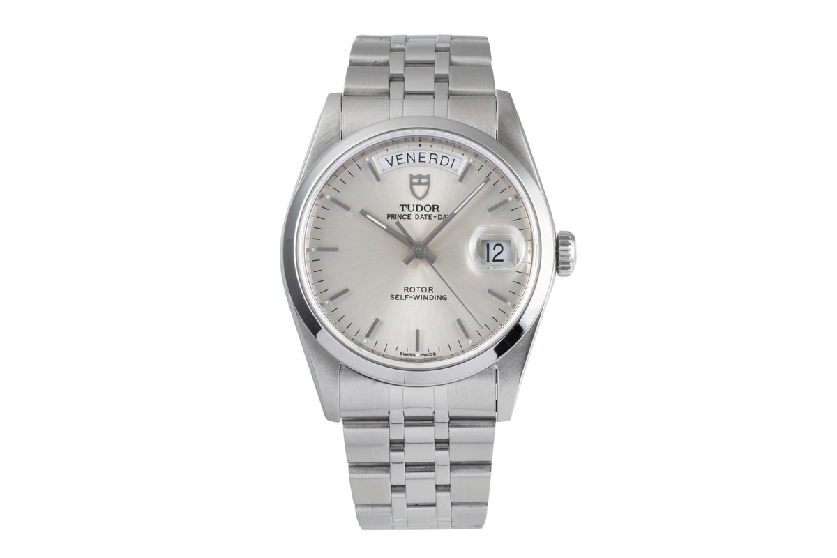 Tudor Date-Day steel automatic men's watch 76200  [2501855]