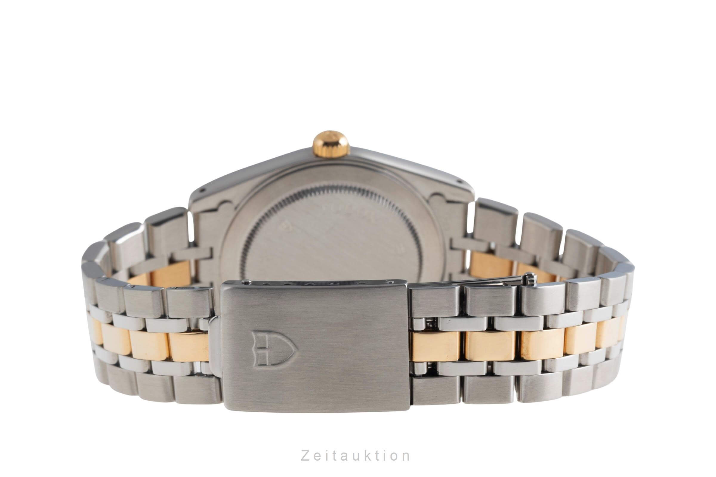 Tudor Prince Oysterdate Stahl / Gold Diamonds Automatik Ref. 74033 Papiere 2002 [2501856]