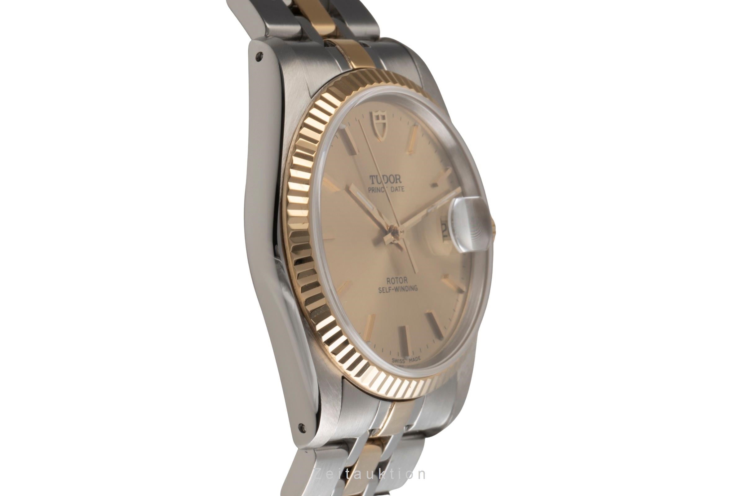 Tudor Prince Date Stahl / Gold Automatik Ref. 74033 Papiere  [2501857]