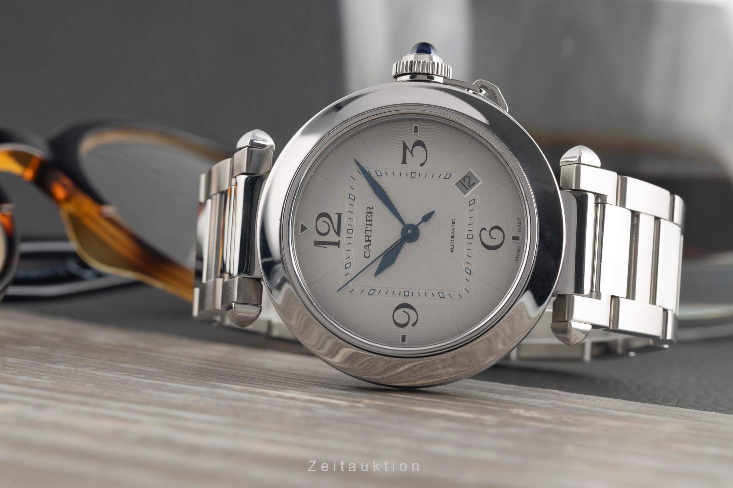 Cartier Pasha acero automático reloj para caballeros WSPA0009  [2501858]