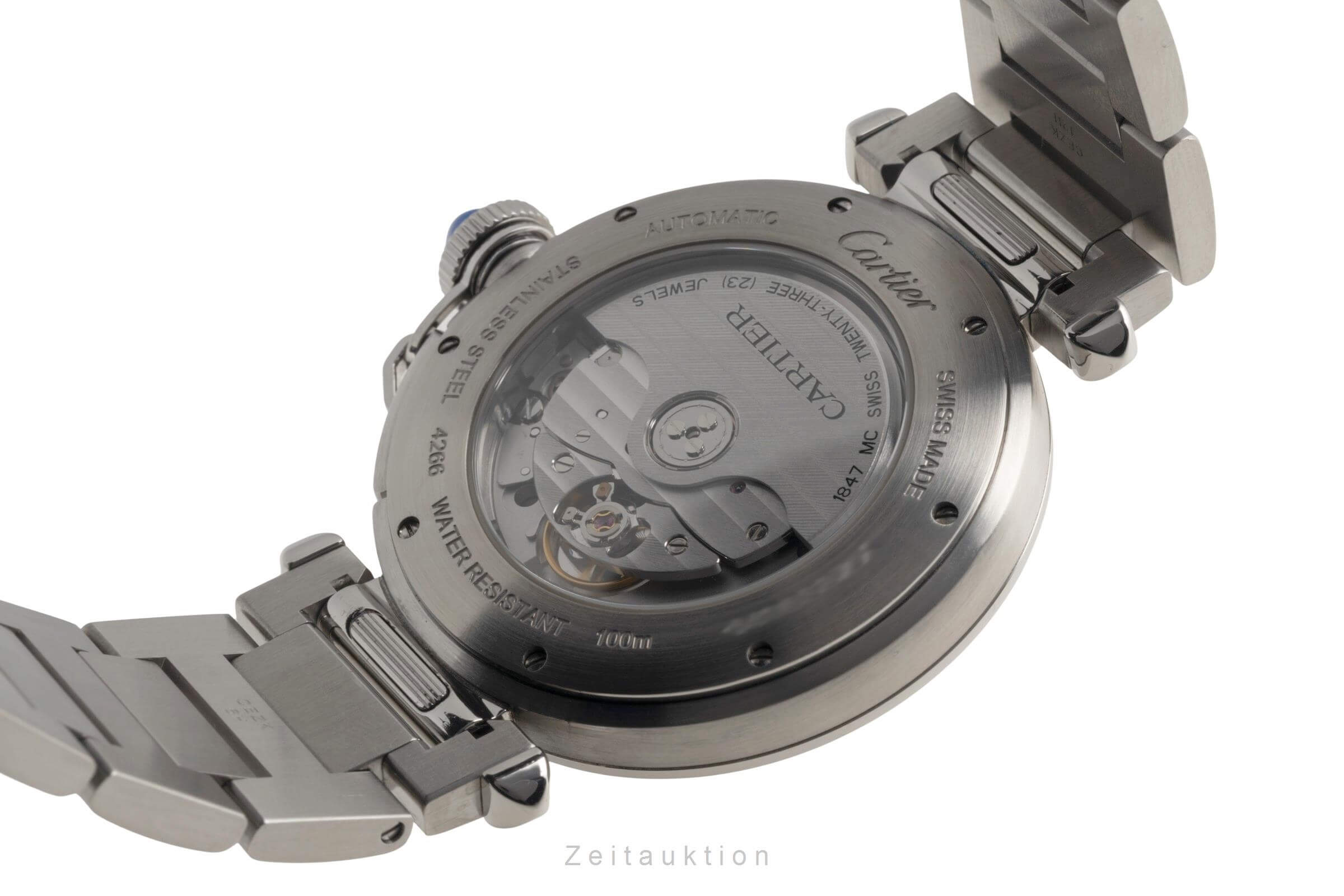 Cartier Pasha acero automático reloj para caballeros WSPA0009  [2501858]