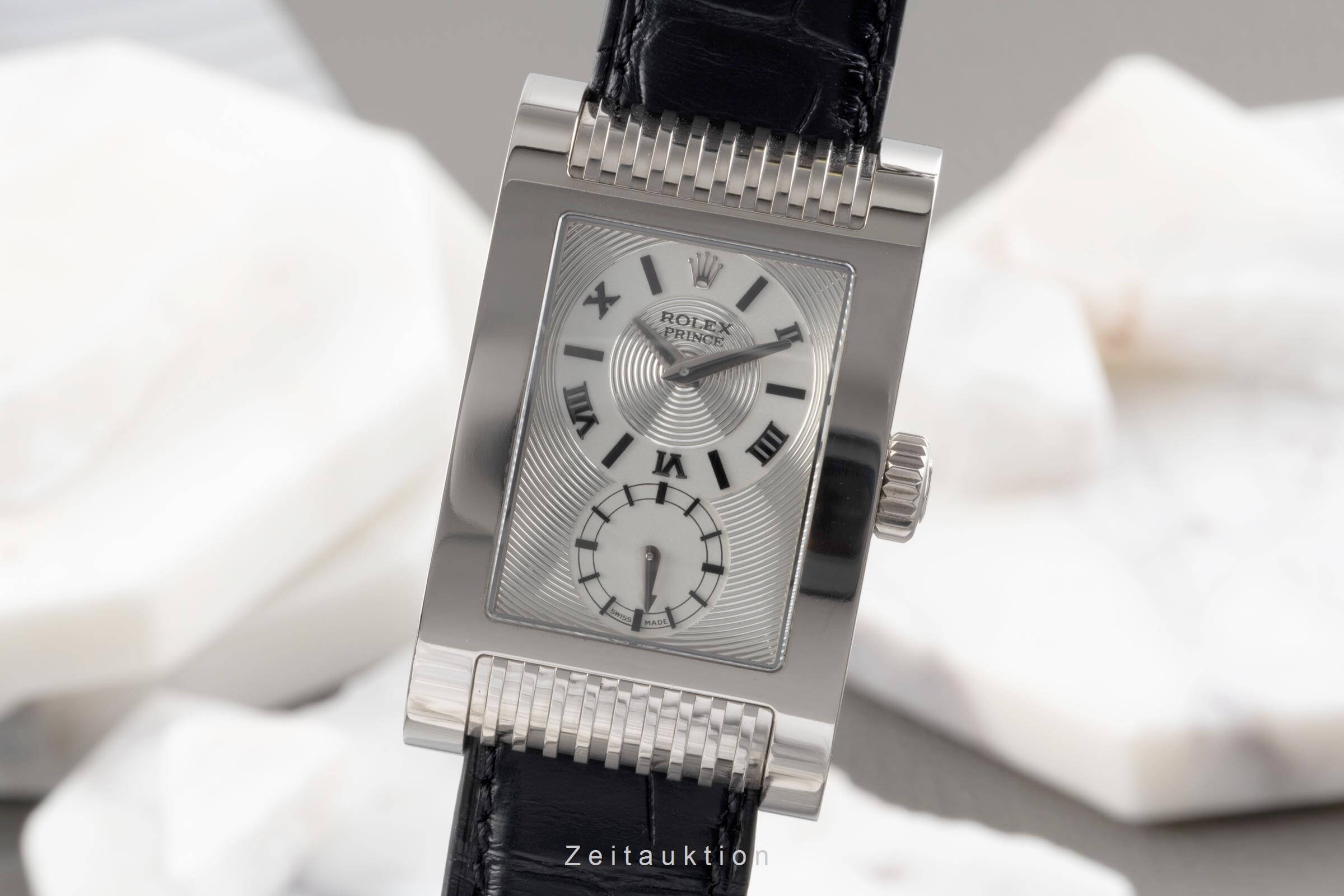 Rolex Prince oro blanco de 18 quilates cuerda manual reloj para caballeros 5441/9  [2501860]