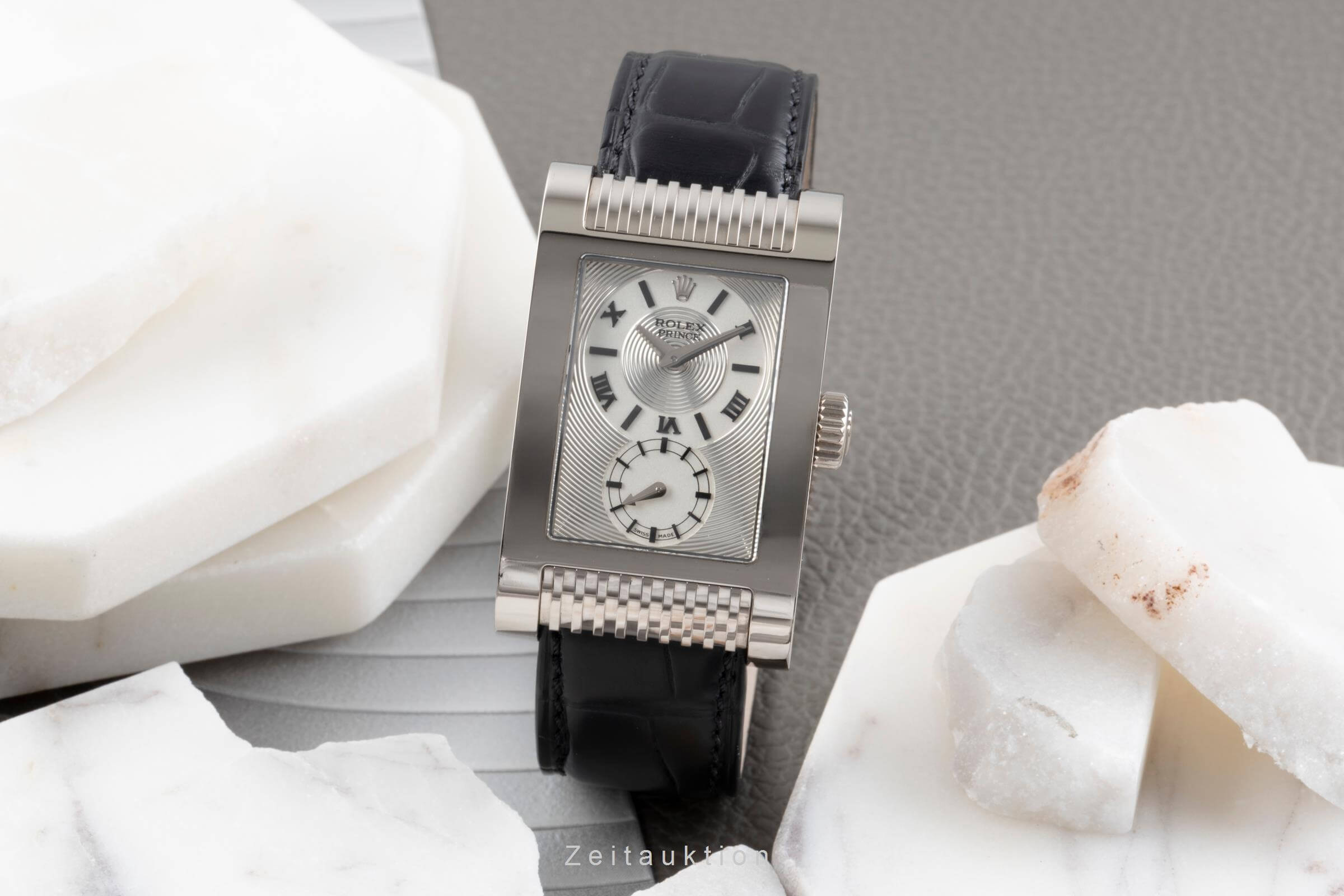 Rolex Prince oro blanco de 18 quilates cuerda manual reloj para caballeros 5441/9  [2501860]