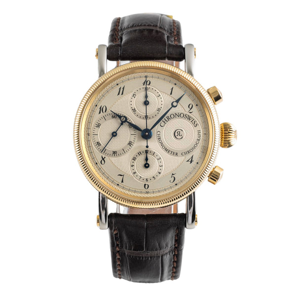 Chronoswiss Chronometer Chronograph cronógrafo acero / oro automático reloj para caballeros CH7522  [2501861]