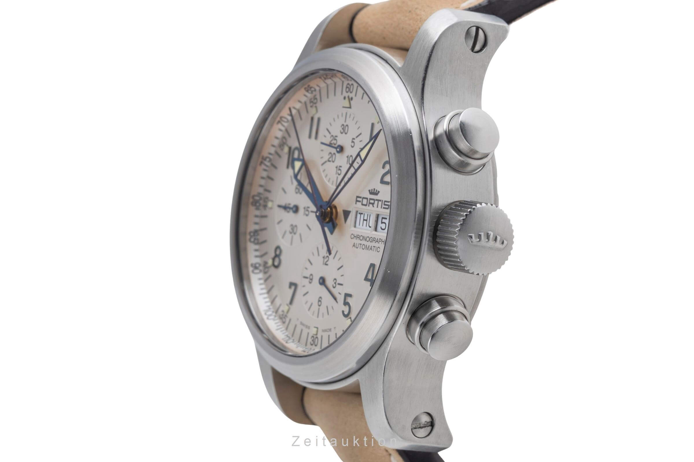 Fortis B-42 cronógrafo acero automático reloj para caballeros 635.10.141.1  [2501862]