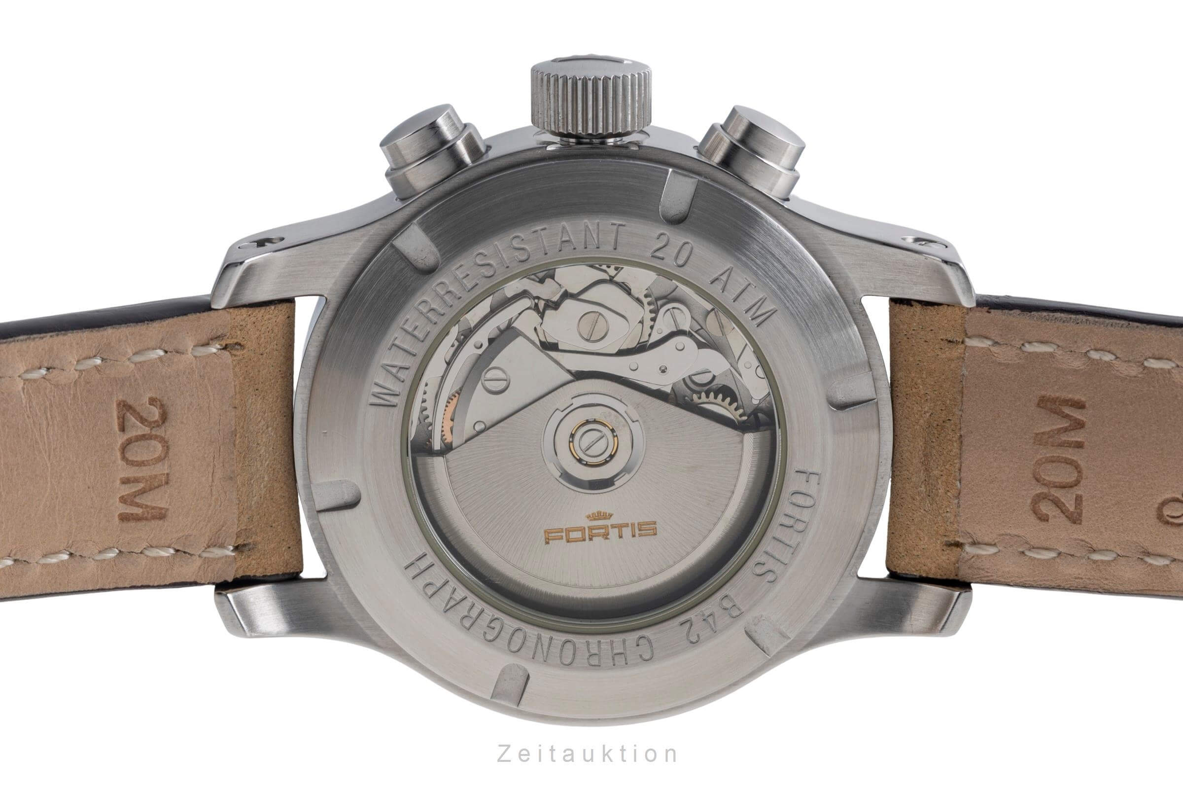 Fortis B-42 cronógrafo acero automático reloj para caballeros 635.10.141.1  [2501862]