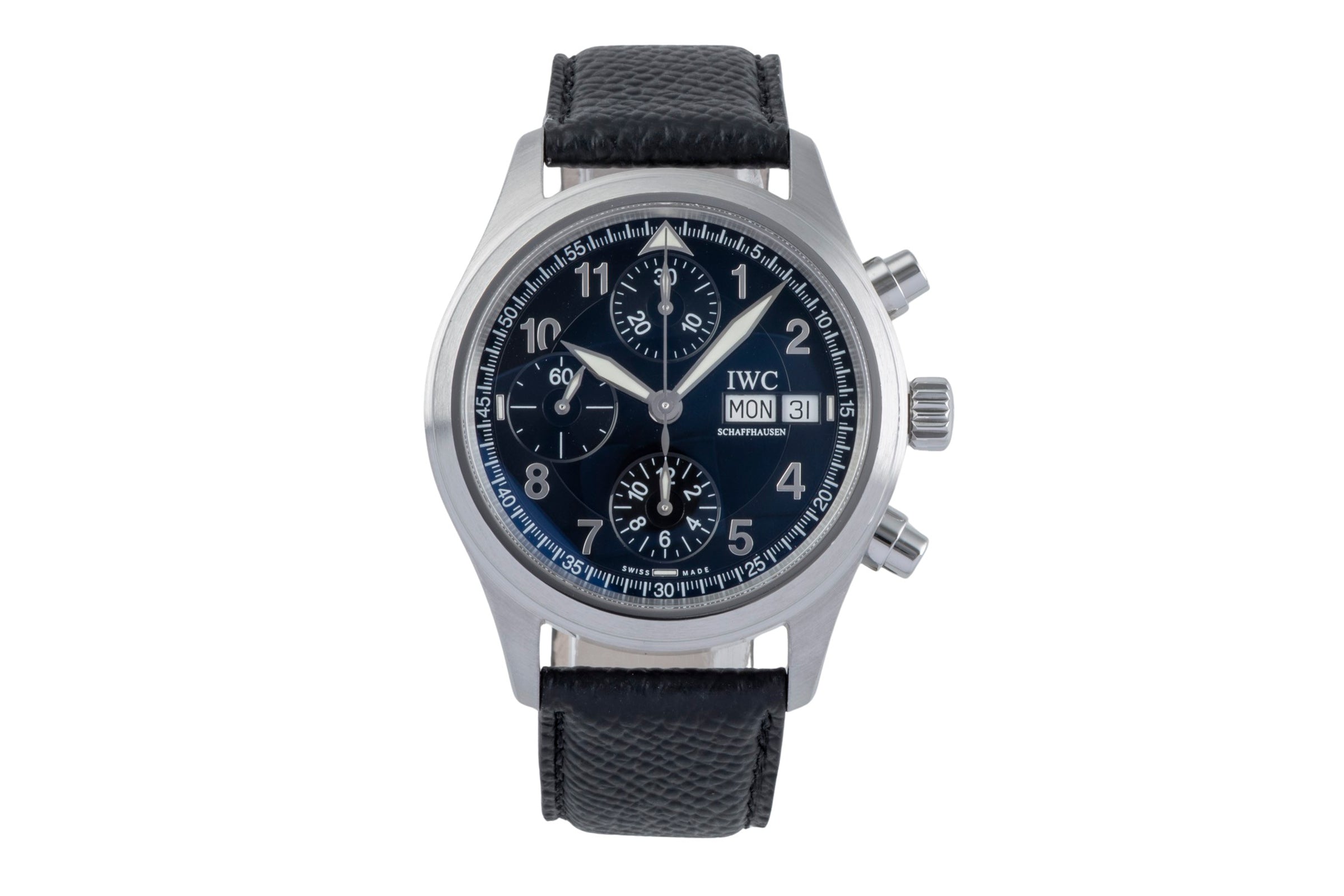 IWC Fliegerchronograph cronografo acciaio automatismo orologio da uomo IW370618  [2501863]